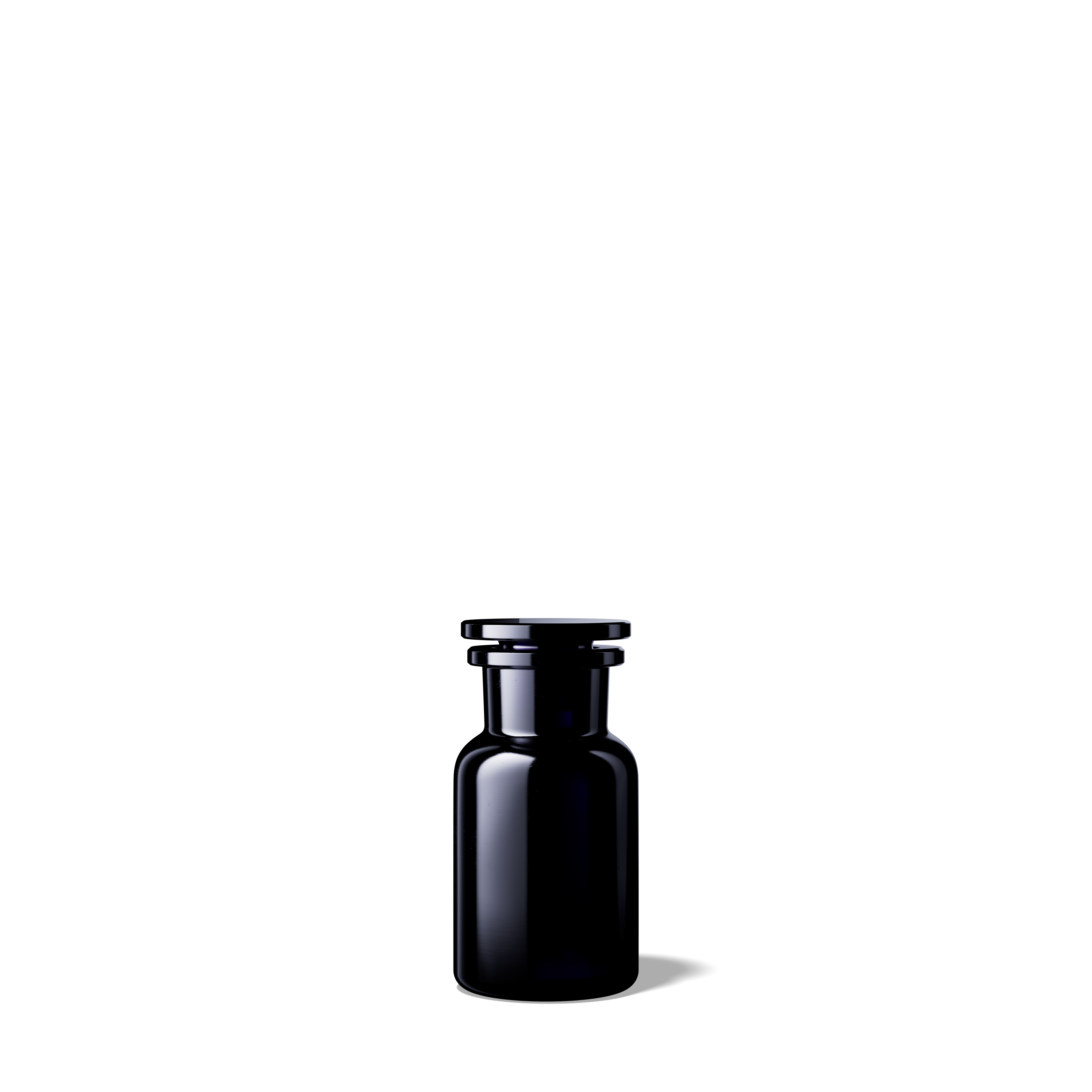 Apothecary jar Libra 100ml, glass stopper, Miron (we advise to rinse out the bottle before use)  