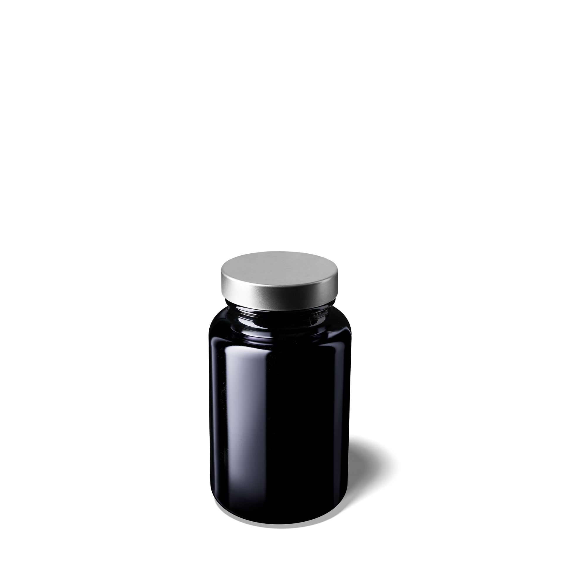 Screw cap Clio 500, 45/400, tinplate, silver, white inlay (Juniper 150/200/250/Pallas 150)