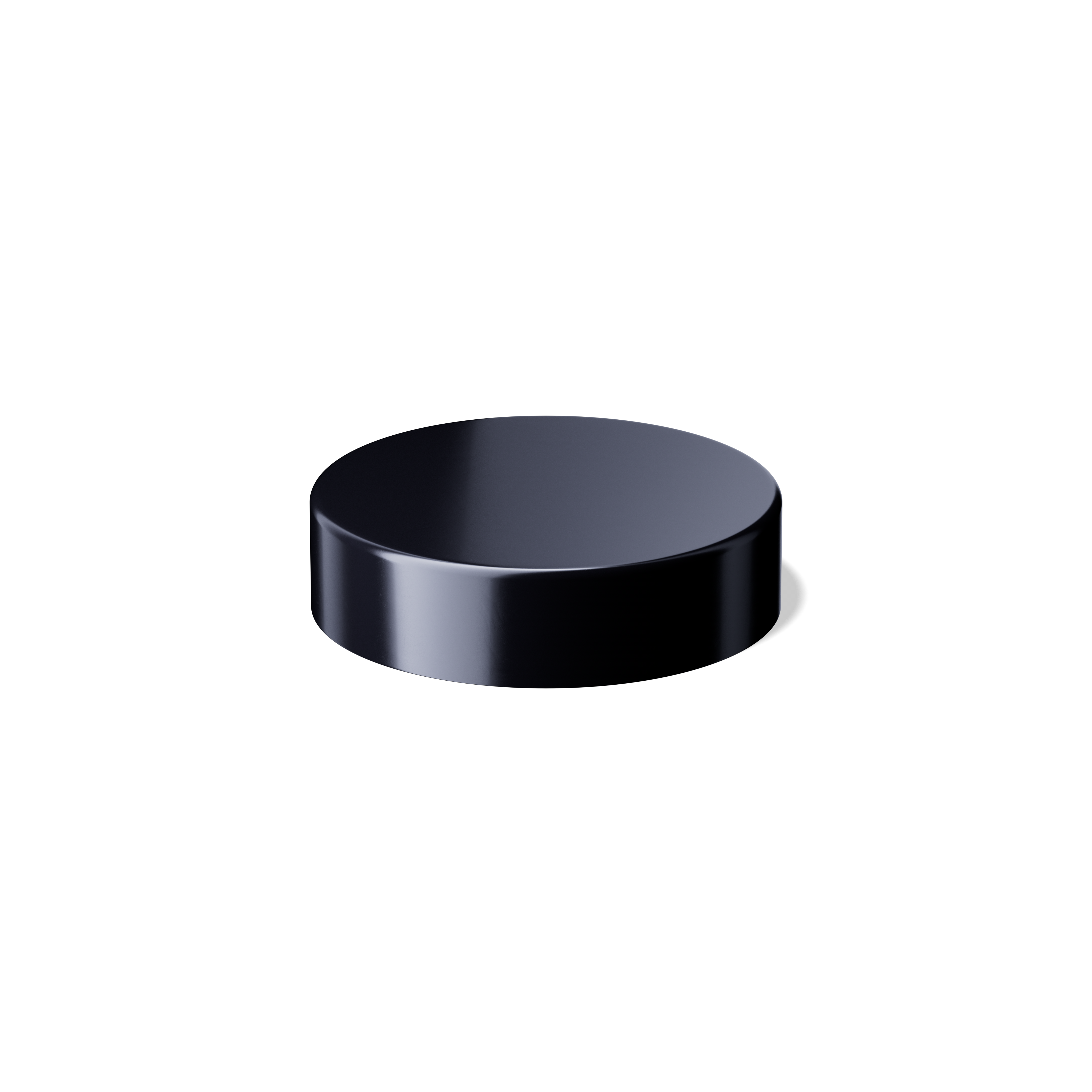 Lid Modern 47 special, UREA, black, semi-glossy finish, violet Phan inlay (Sirius 30)