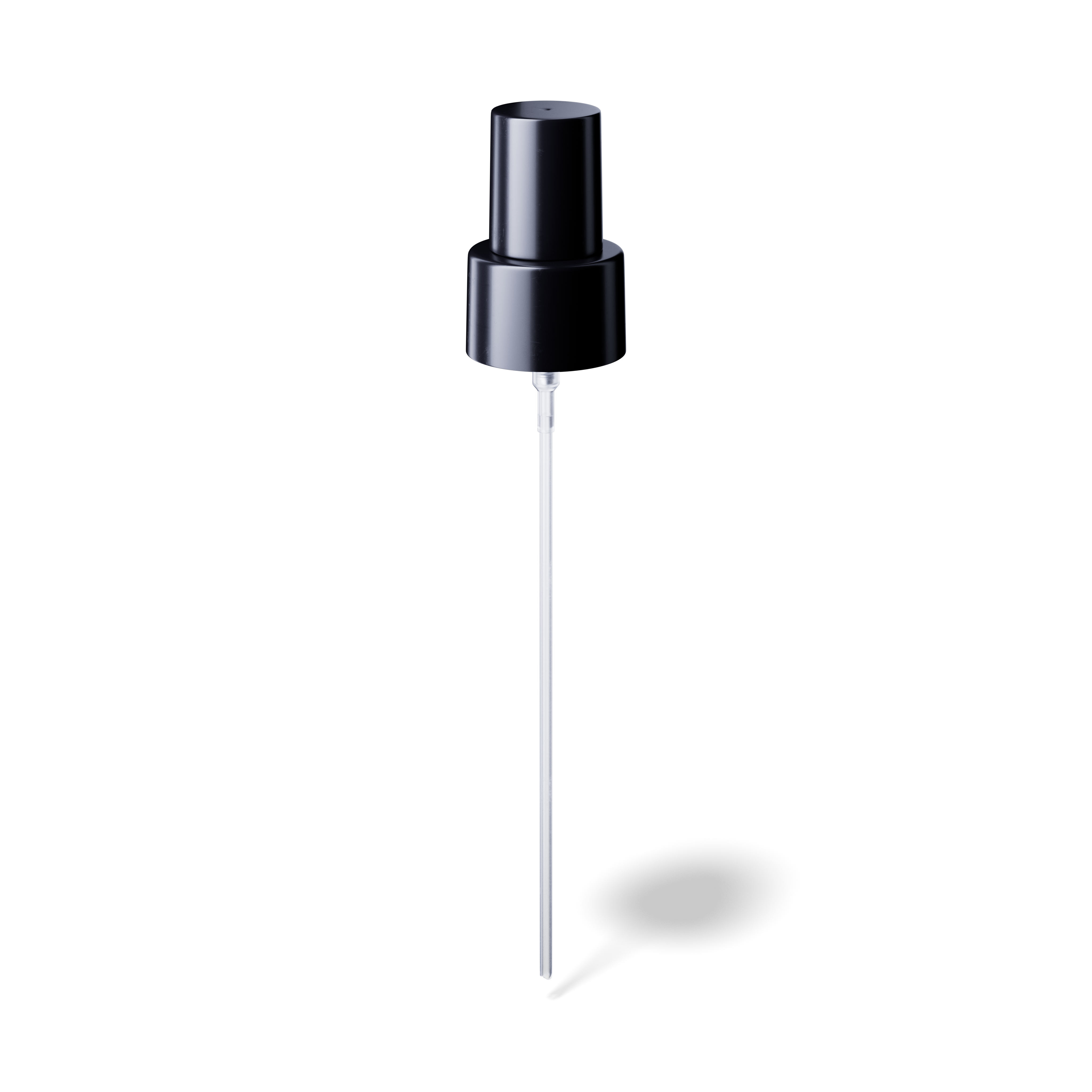 Mist sprayer Sinfonia, 24/410, PP, black, glossy, dose 0.19ml, black overcap (Virgo/Draco200)