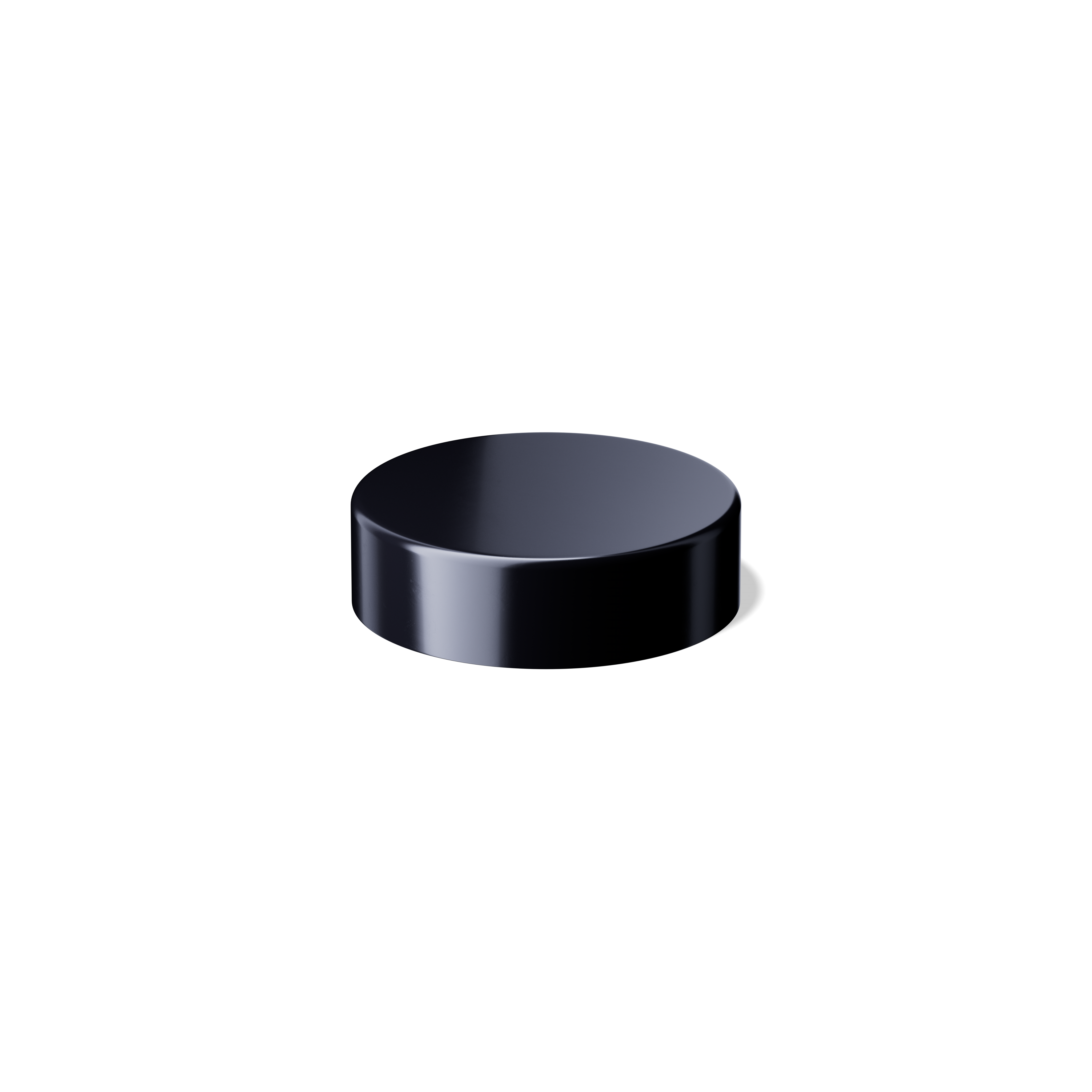 Lid Modern 39 special, UREA, black, semi-glossy finish, violet Phan inlay (Sirius 15)