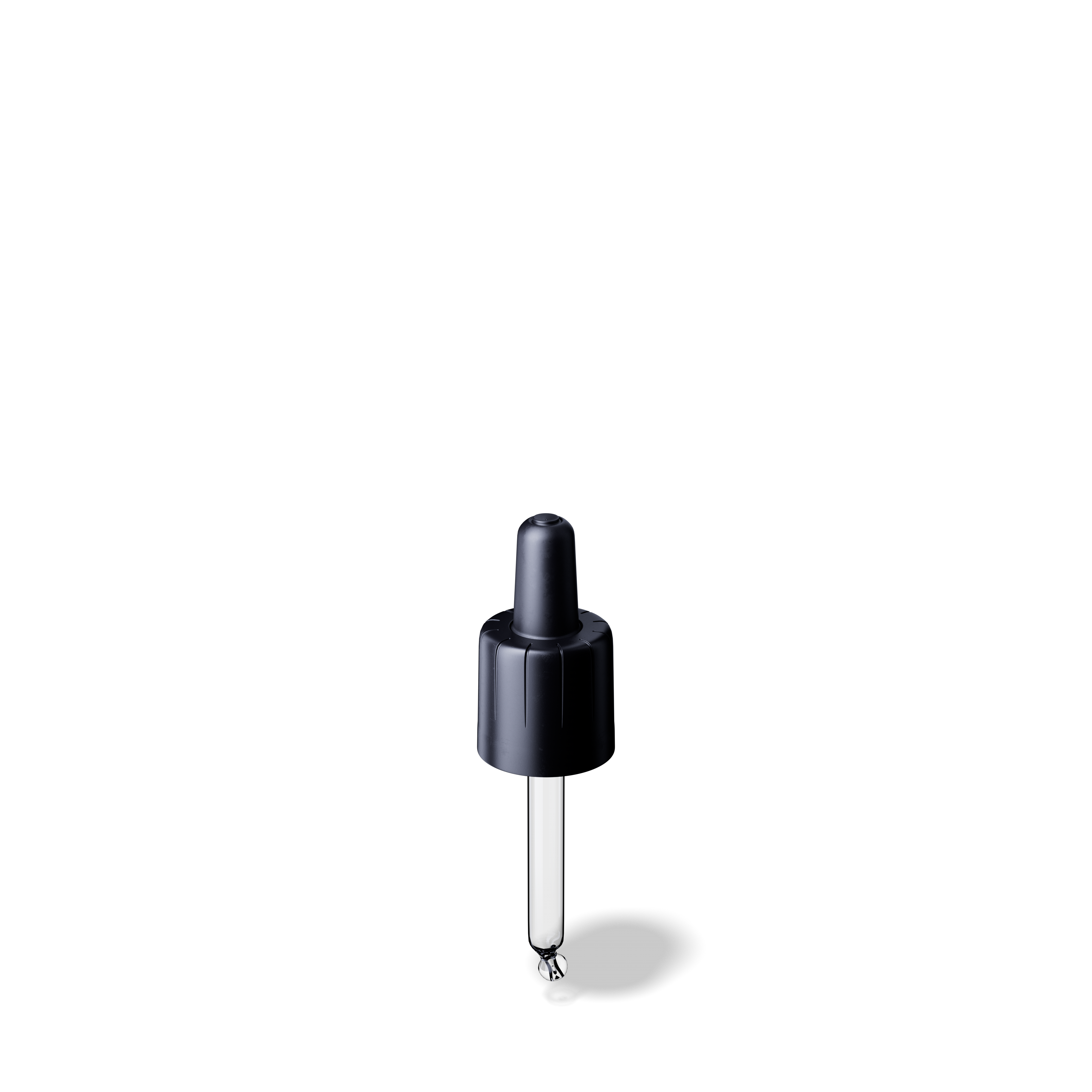 Pipette child-tamper evident DIN18, II, black, bulb TPE, dose 0.7ml, bent ball tip (Orion 10-63)   