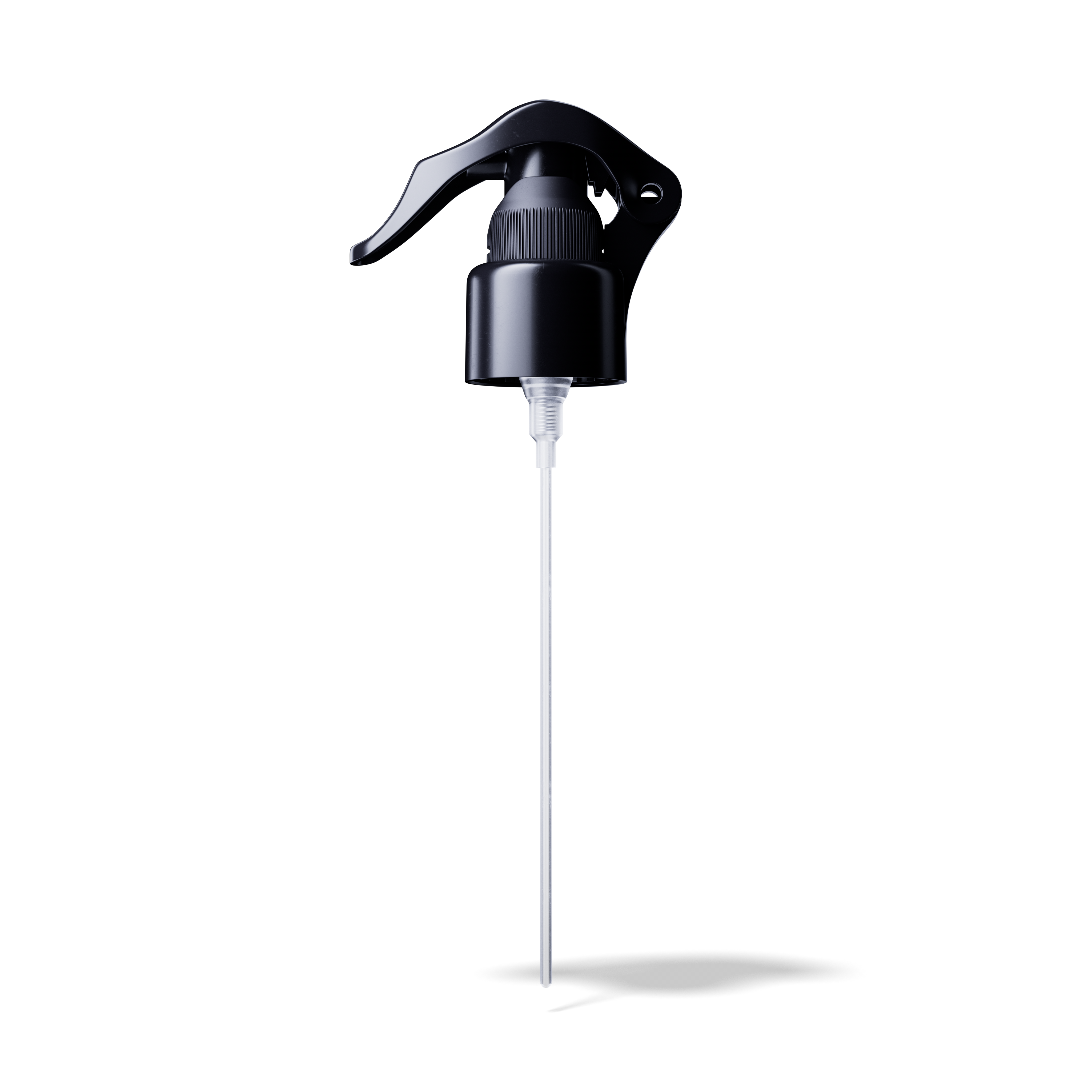 Trigger sprayer Jazz, 24/410, PP, black, glossy finish, dose 0.29ml, twist-lock (Virgo/Draco 200)