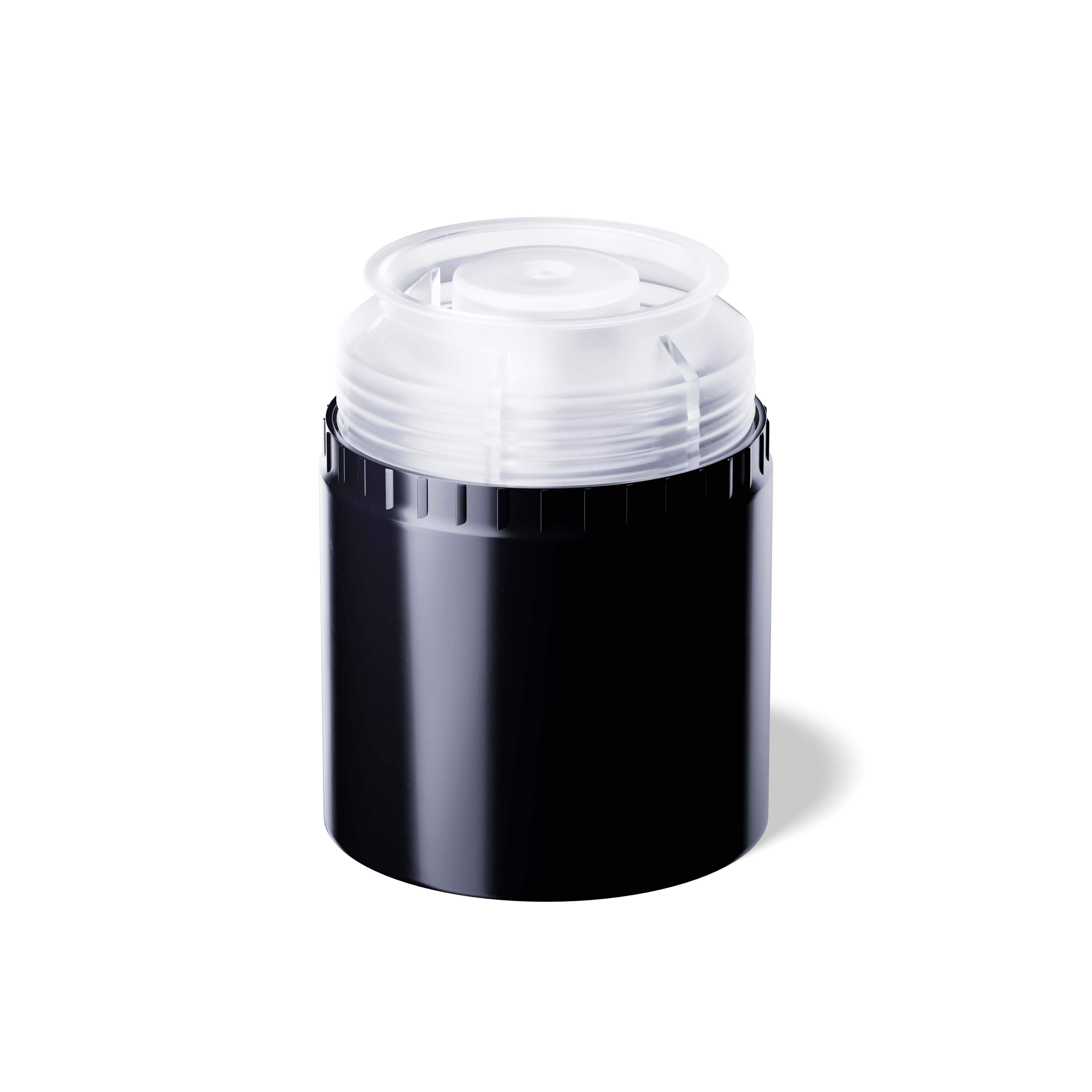 Pourer cap CPR height 47, tamper-evident, PP/PP, black with natural pourer, for oils (pollux) Pourer cap CPR height 47, tamper-evident, PP/PP, black with natural pourer, for oils (pollux)