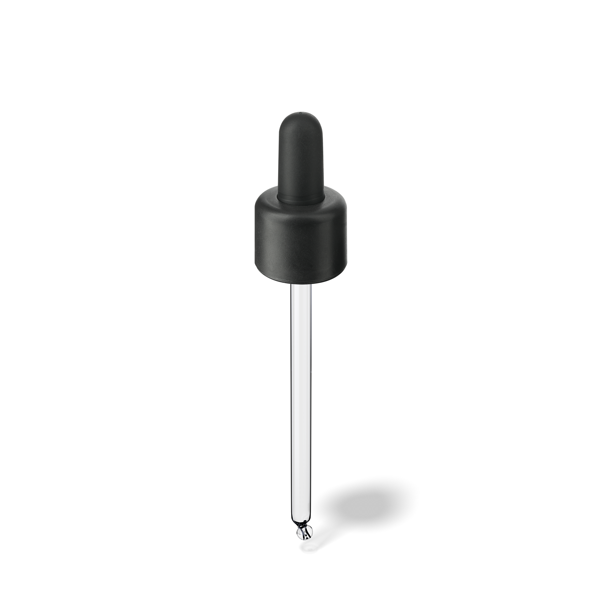 Pipette D06 black smooth, D18, TE-b, Bulb TPEs-b 1.0, Tip bent ball 1.0, ORI50/60-106