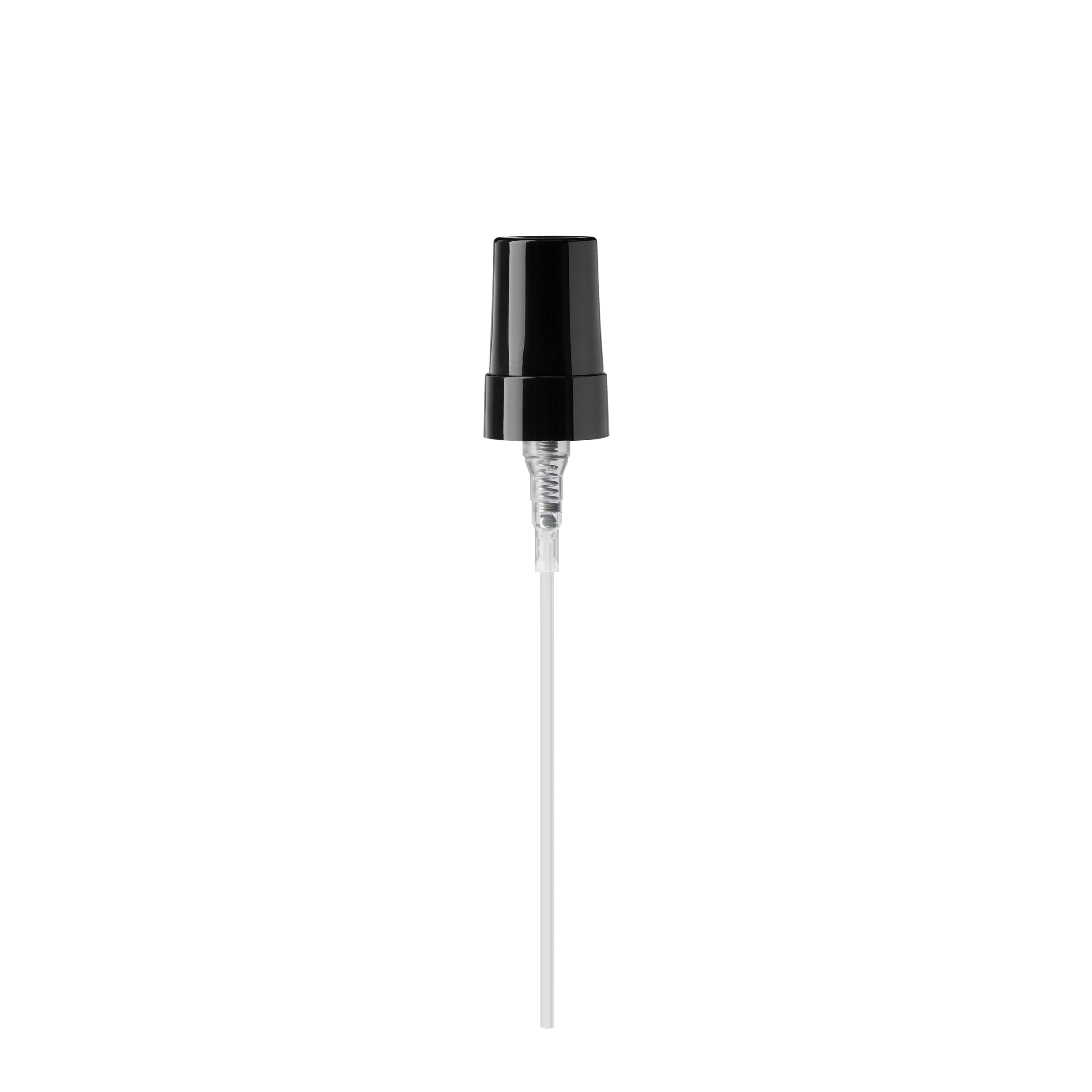 Spray cap Sinfonia 18/400, PP, black, glossy, dose 0.10ml, black overcap (Mira 30) Spray cap Sinfonia 18/400, PP, black, glossy, dose 0.10ml, black overcap (Mira 30)