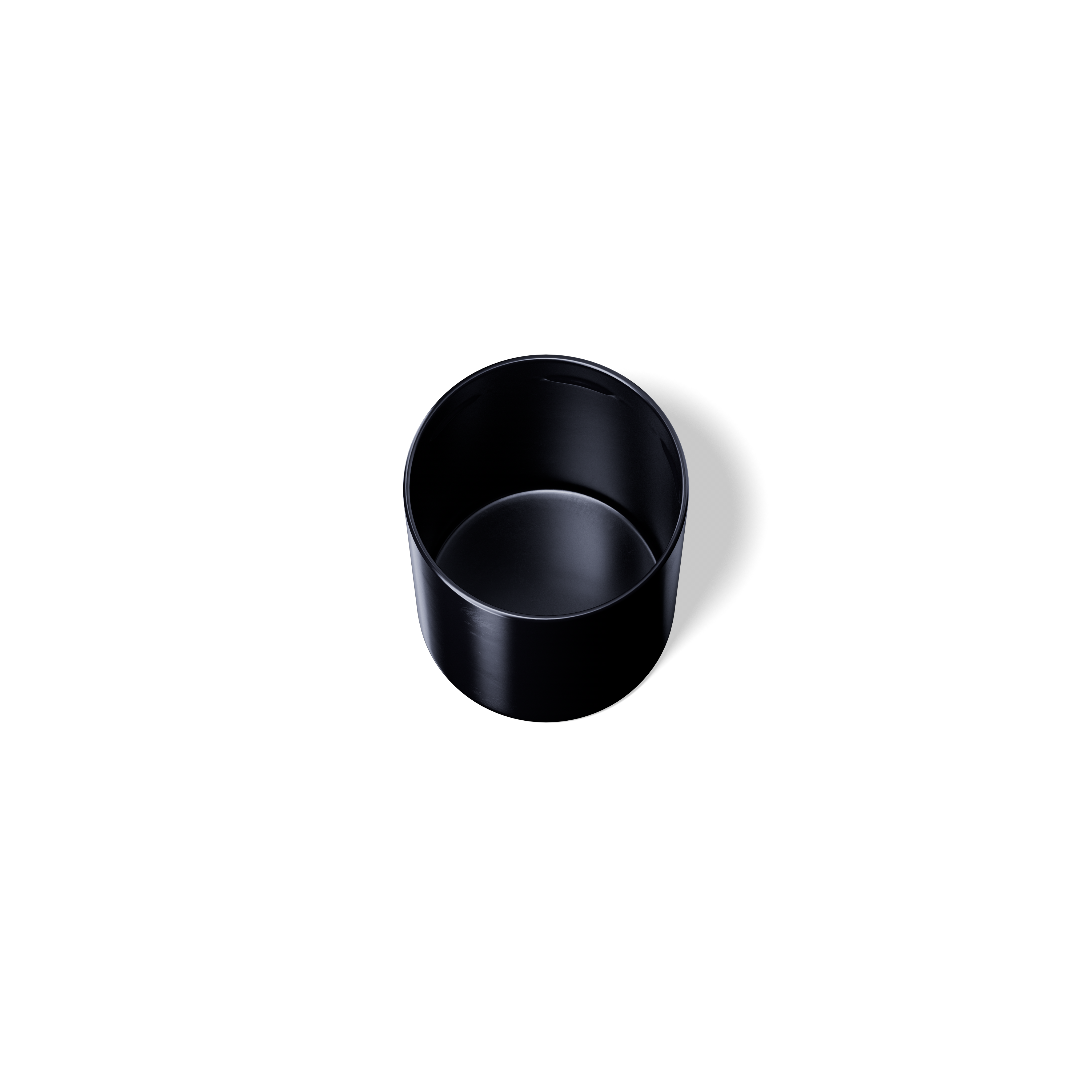 Overcap for spray and pump caps Sinfonia, black glossy, PP