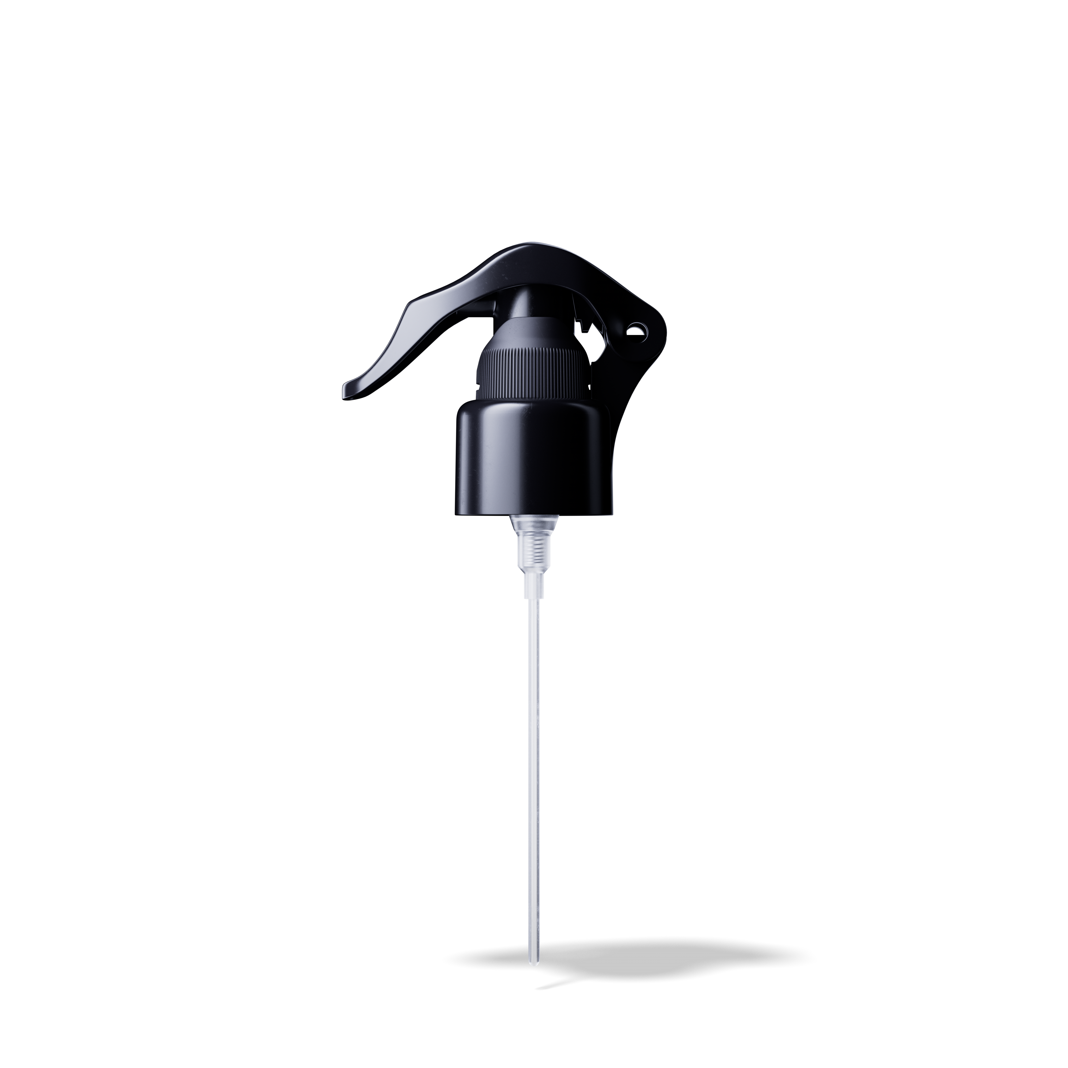 Trigger sprayer Jazz, 24/410, PP, black, glossy finish, dose 0.29ml, twist-lock (Virgo 100)