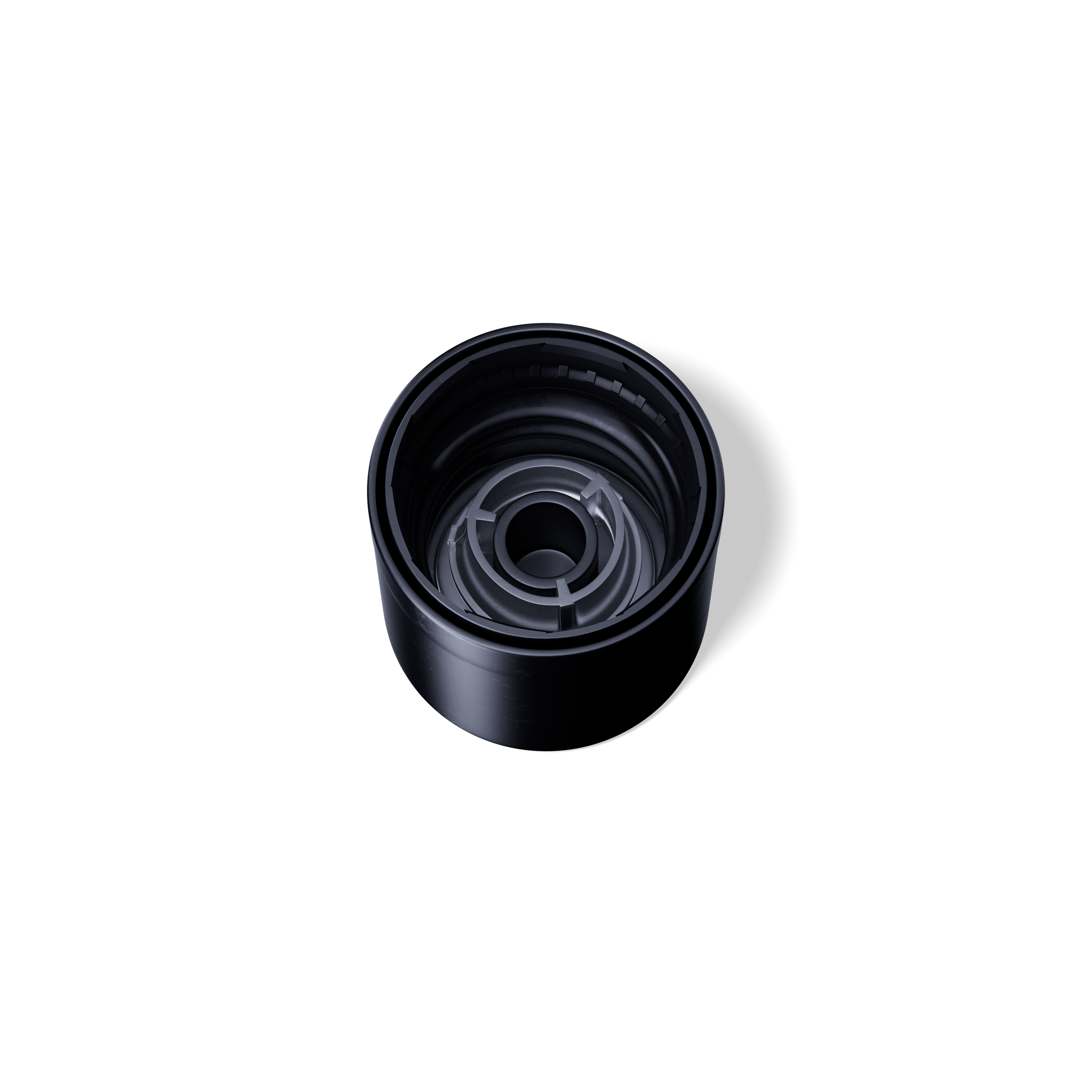 Screw cap child-tamper evident series II, DIN18, PP/PEHD, black, natural pourer PELD (Orion) Screw cap child-tamper evident series II, DIN18, PP/PEHD, black, natural pourer PELD (Orion)