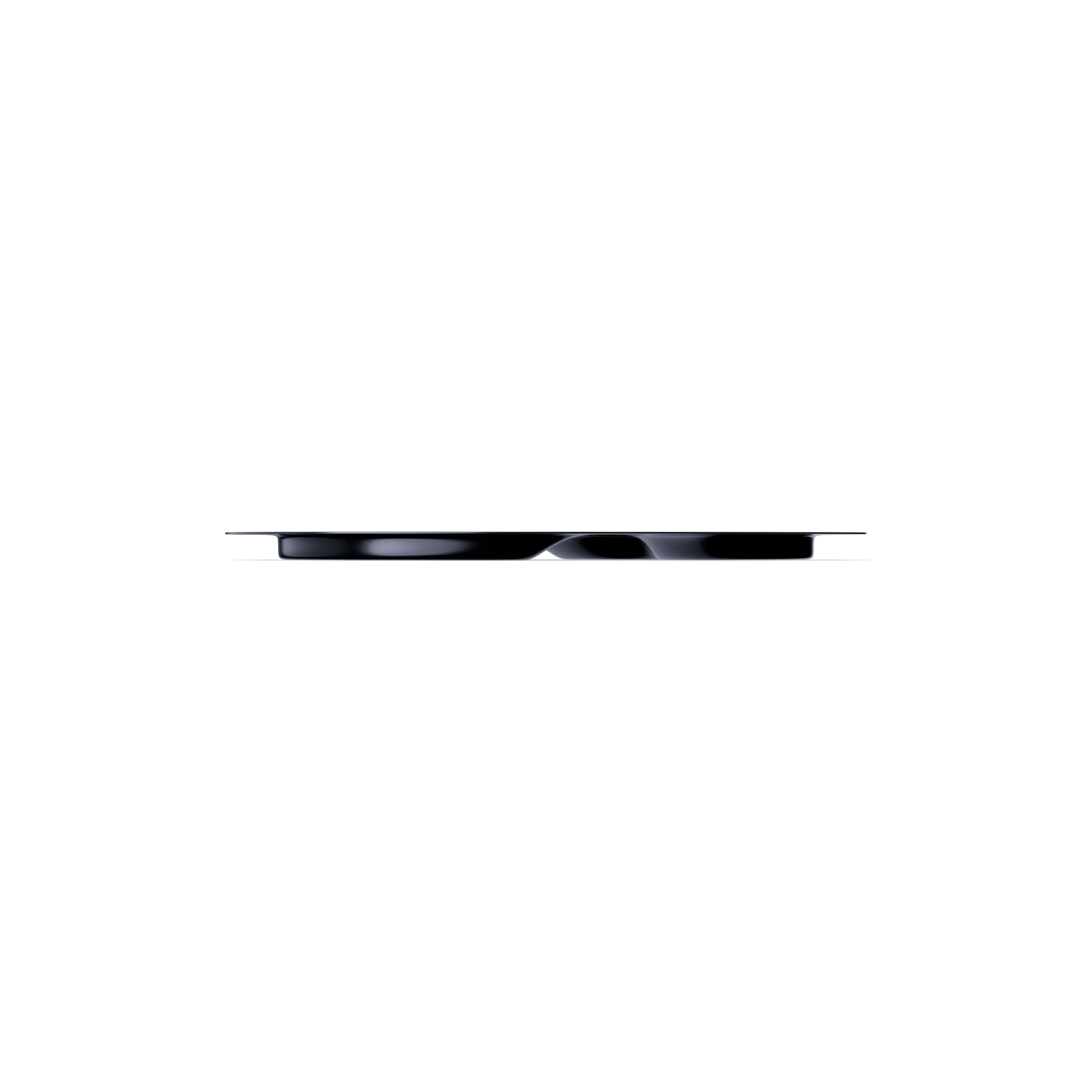 Disc liner, Modern, A-pet, black (Sirius 100) 