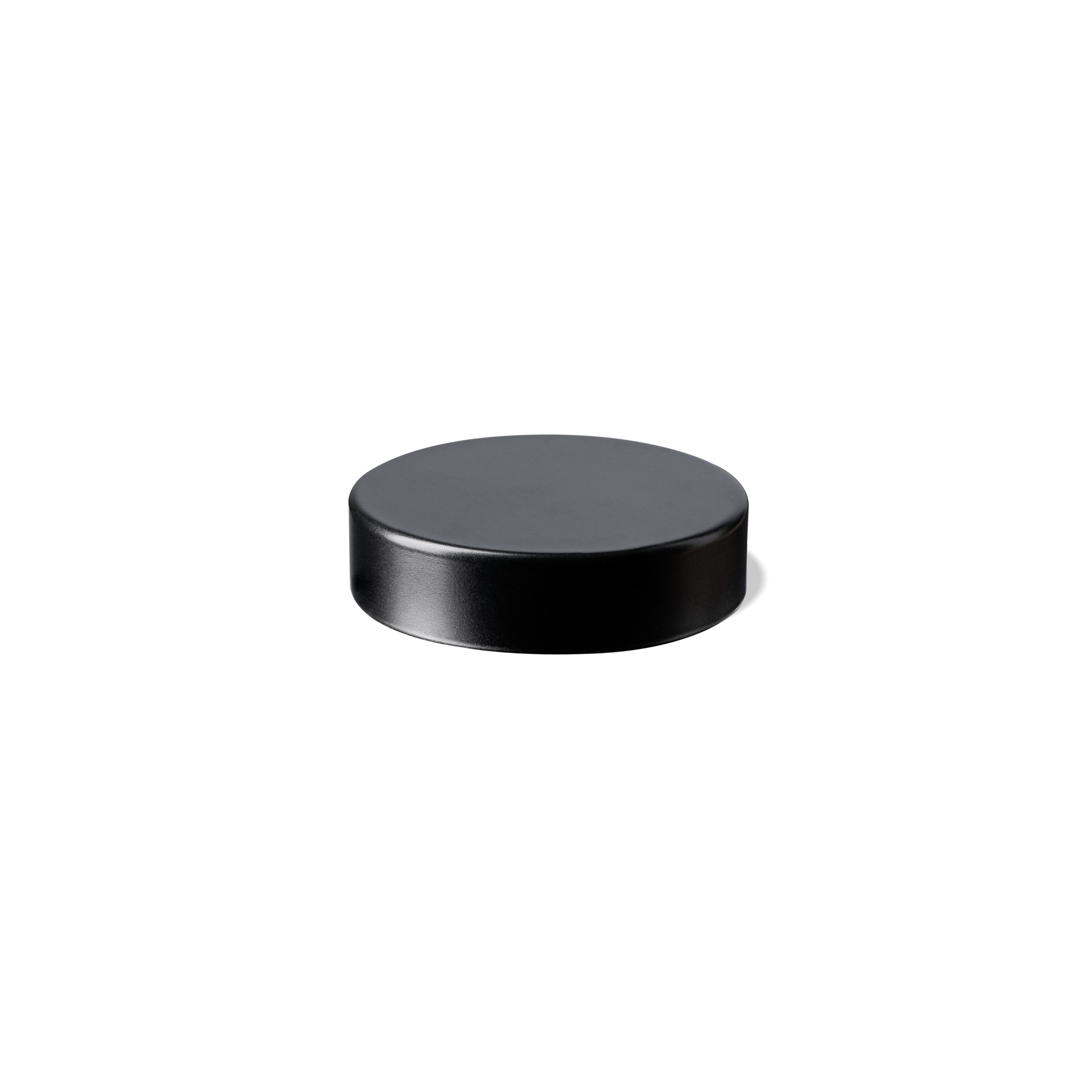 Screw cap Clio 500, 38/400, tinplate, black, violet inlay (Juniper 100/120/Pallas 100)