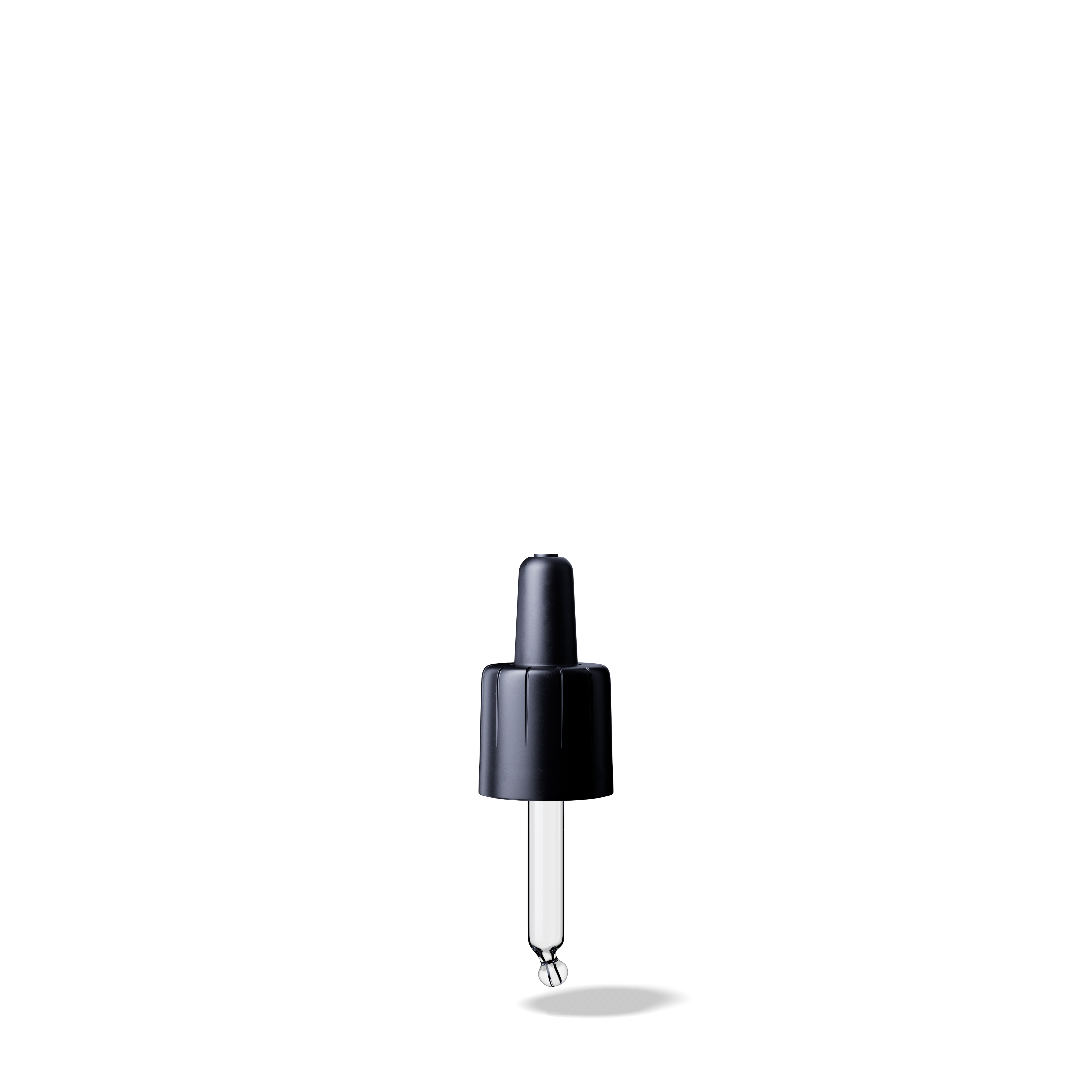 Pipette child-tamper evident DIN18, II, black, bulb TPE, dose 0.7ml, bent ball tip (Orion 5)   