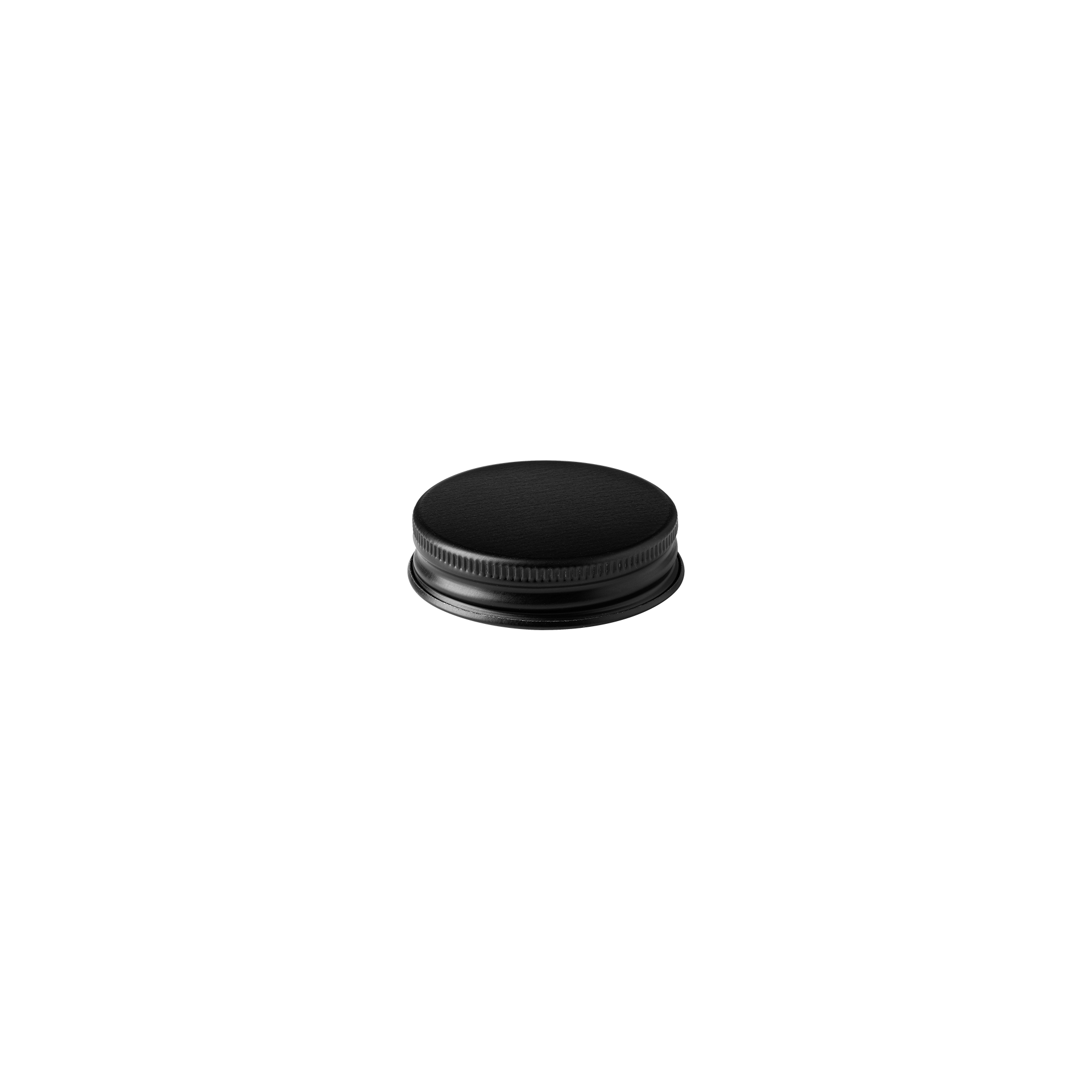 Screw cap Clio 168, 45/400, tinplate, black, violet inlay (Saturn 50/100)