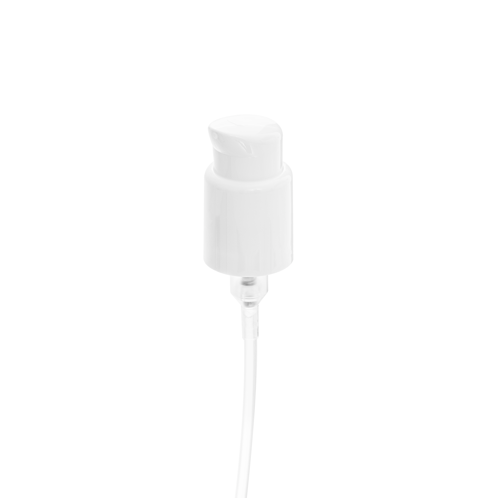 Lotion pump Metropolitan 24/410, PP, white, dose 0.50ml, security clip (Draco 120)