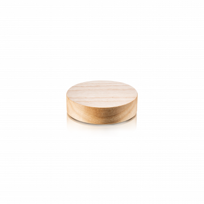 Lid Modern 58/400, wood ash, light, white inlay (Saturn 200)