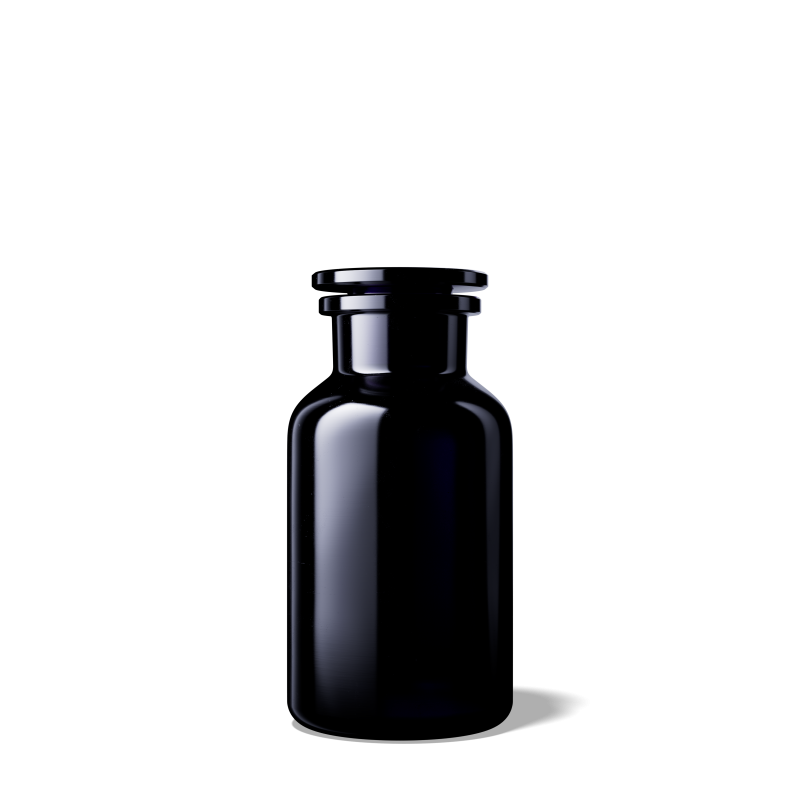 Apothecary jar Libra 500ml-157, glass stopper, Miron