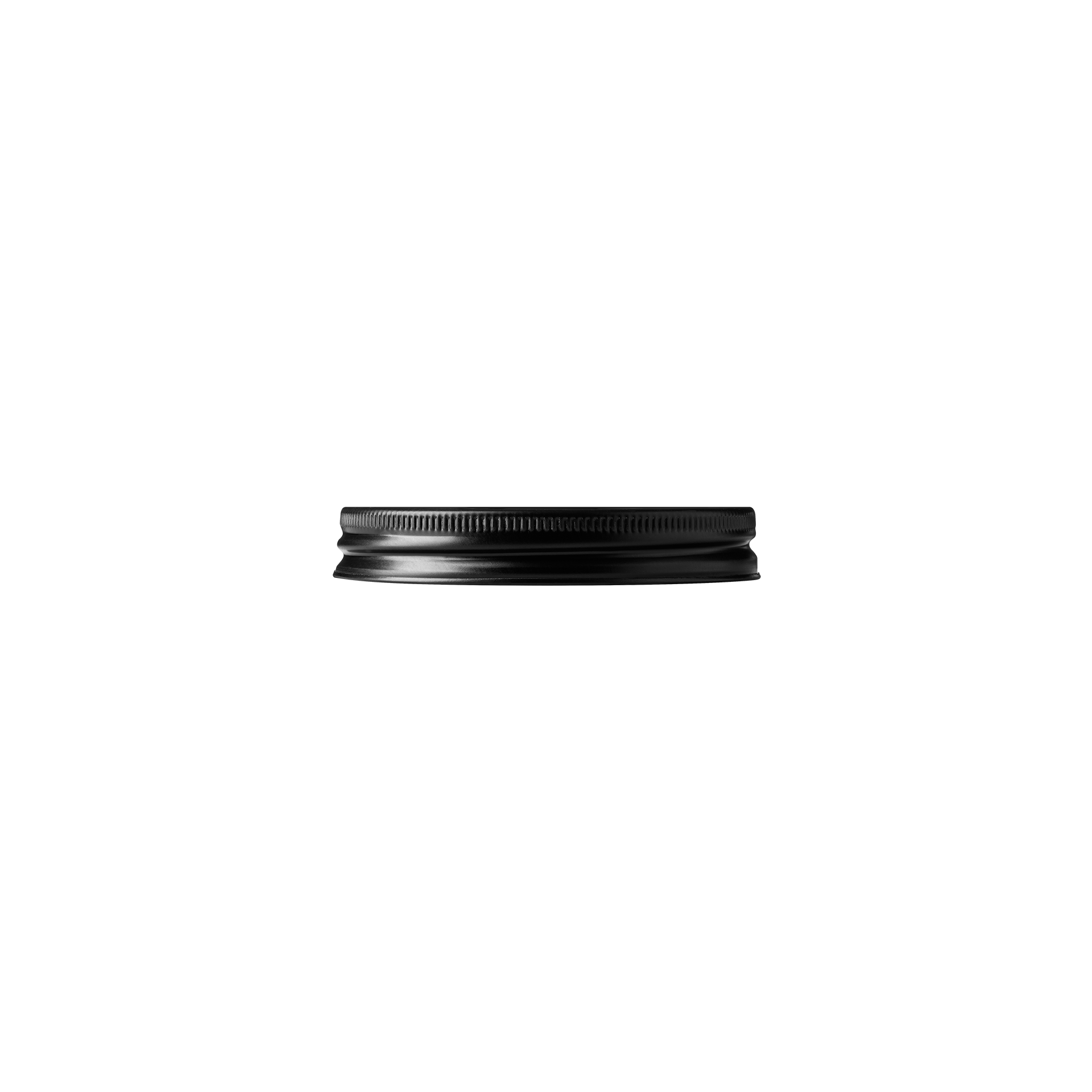 Screw cap Clio 168, 70/400, tinplate, black, violet inlay (Saturn 250/400)