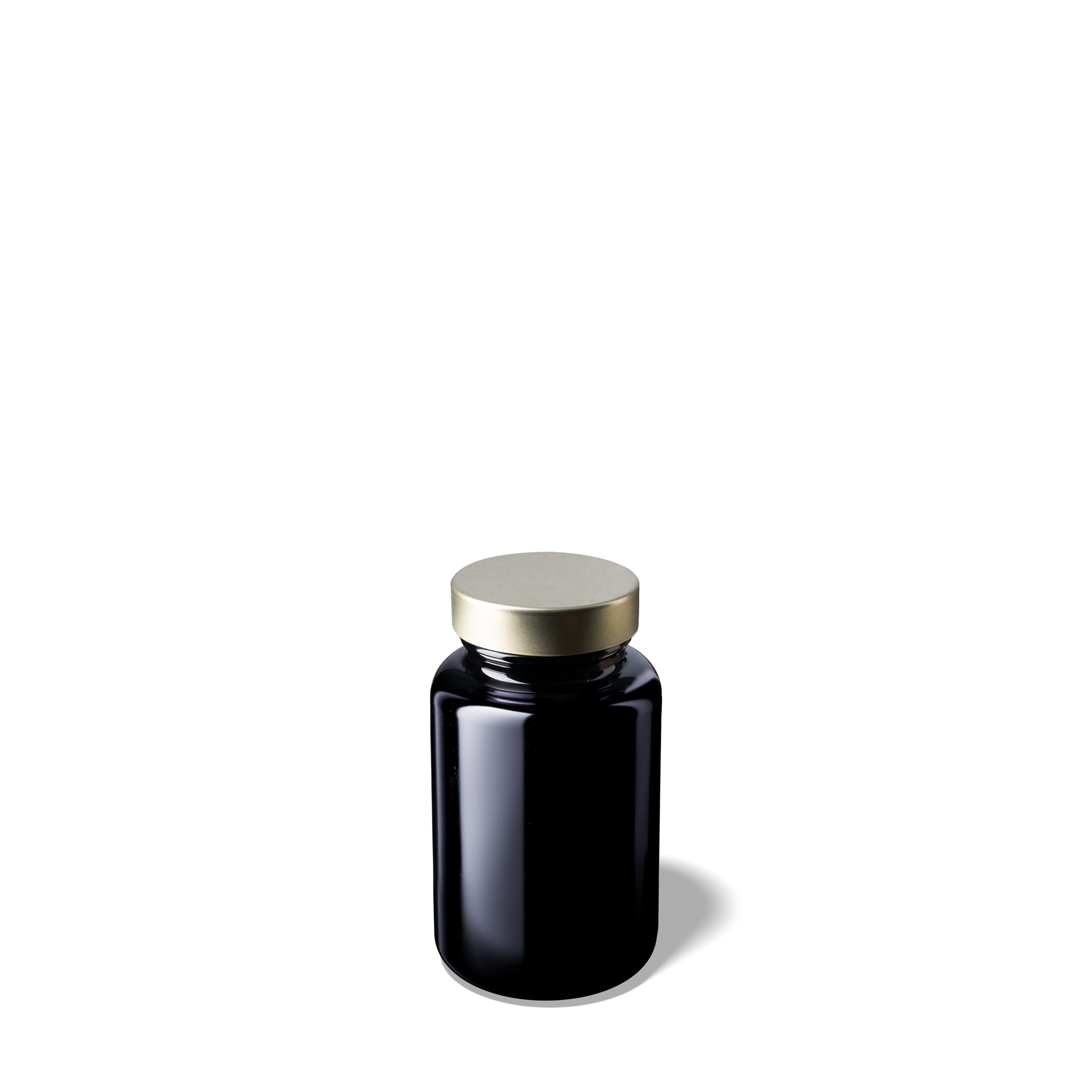 Screw cap Clio 500, 38/400, tinplate, gold, white inlay (Juniper 100/120/Pallas 100)