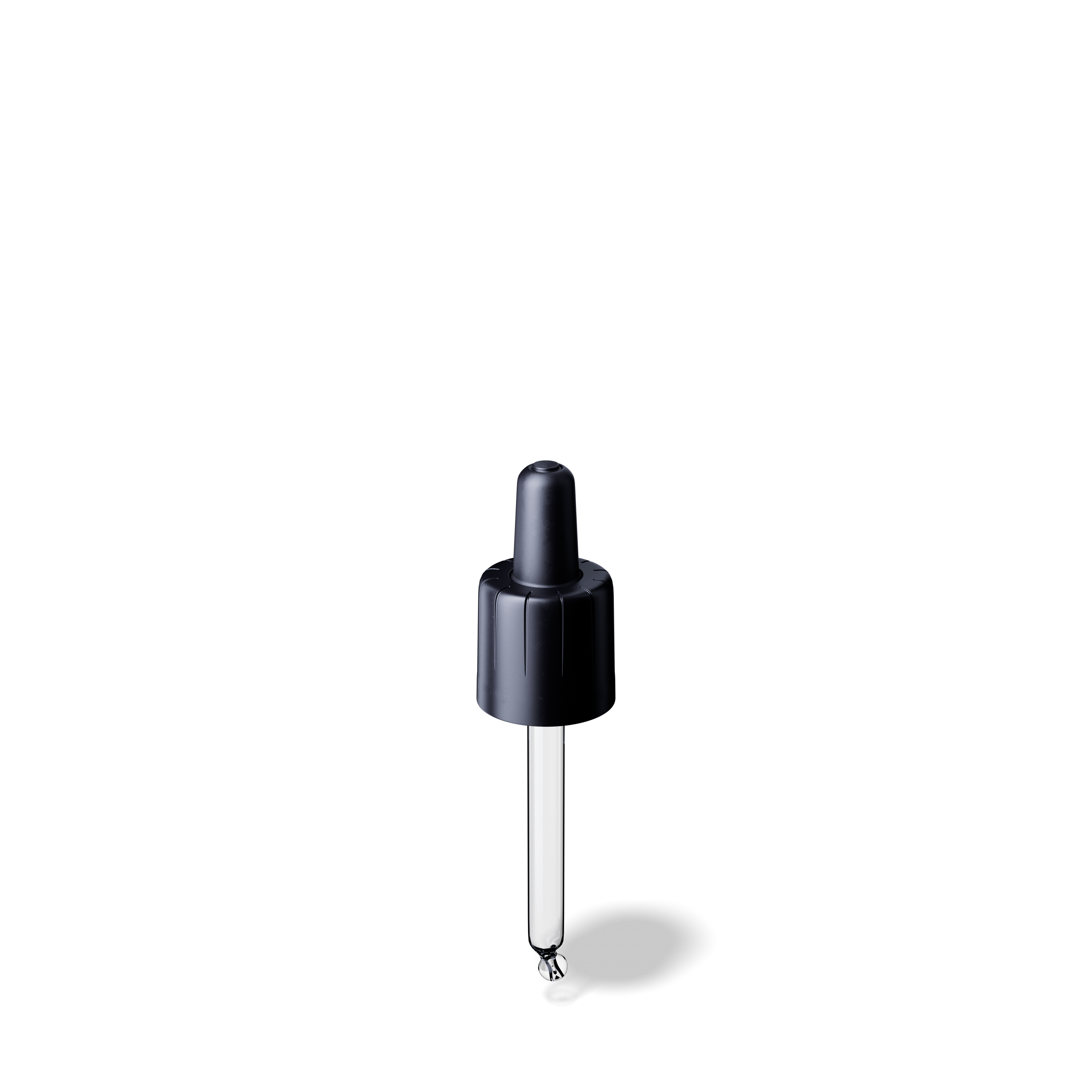 Pipette child-tamper evident DIN18, II, black, bulb TPE, dose 0.7ml, bent ball tip (Orion 20)   