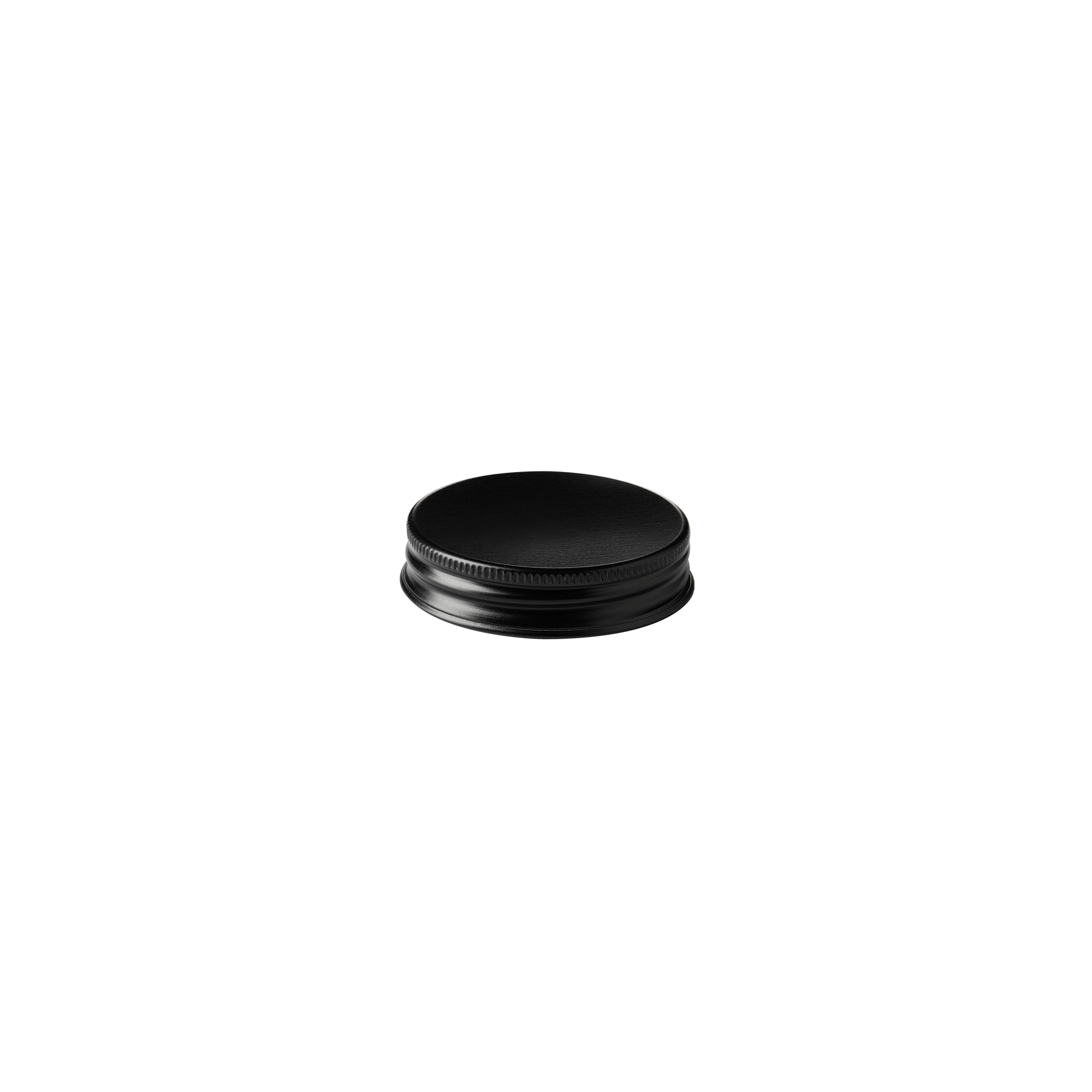 Screw cap Clio 169, 48/400, tinplate, black, violet inlay (Saturn 100)