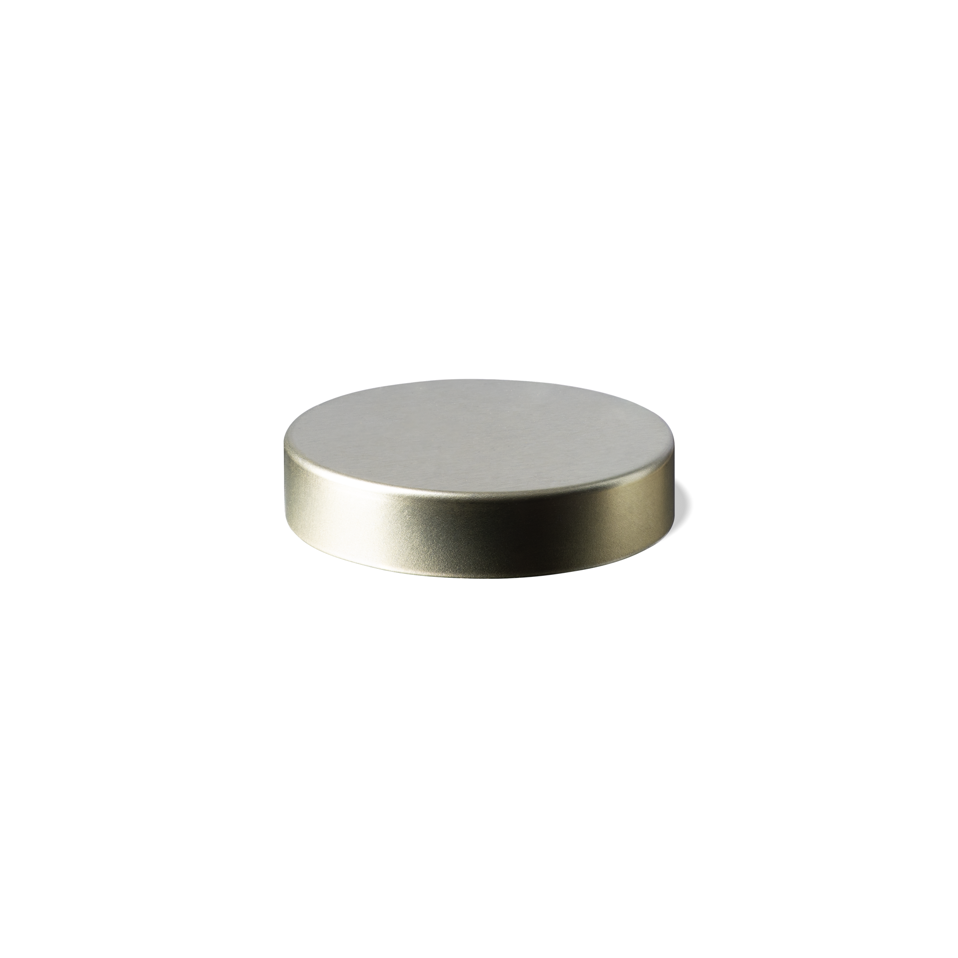 Screw cap Clio 500, 45/400, tinplate, gold, white inlay (Juniper 150/200/250/Pallas 150)