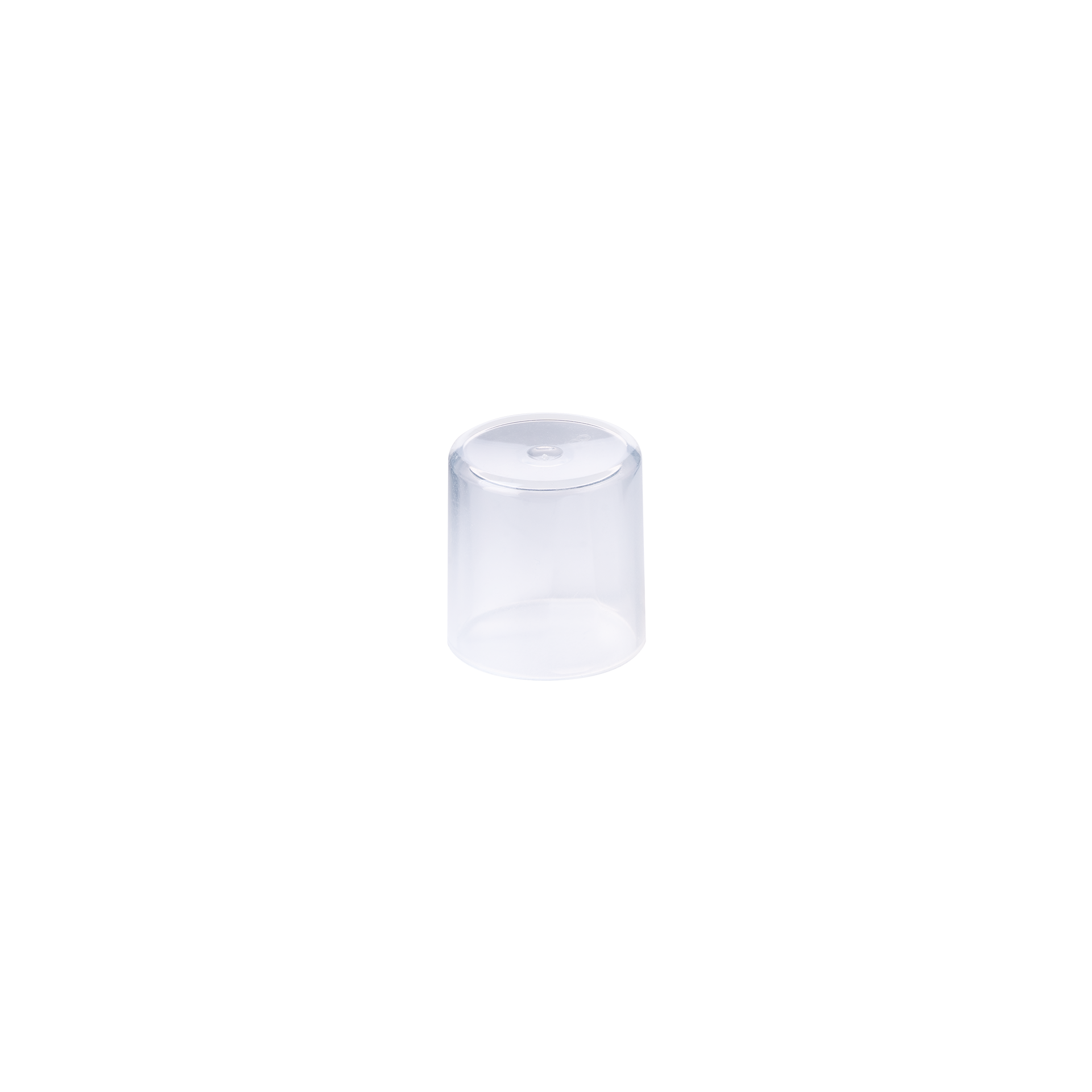 Overcap for spray cap Classic DIN18, glossy transparent, PP