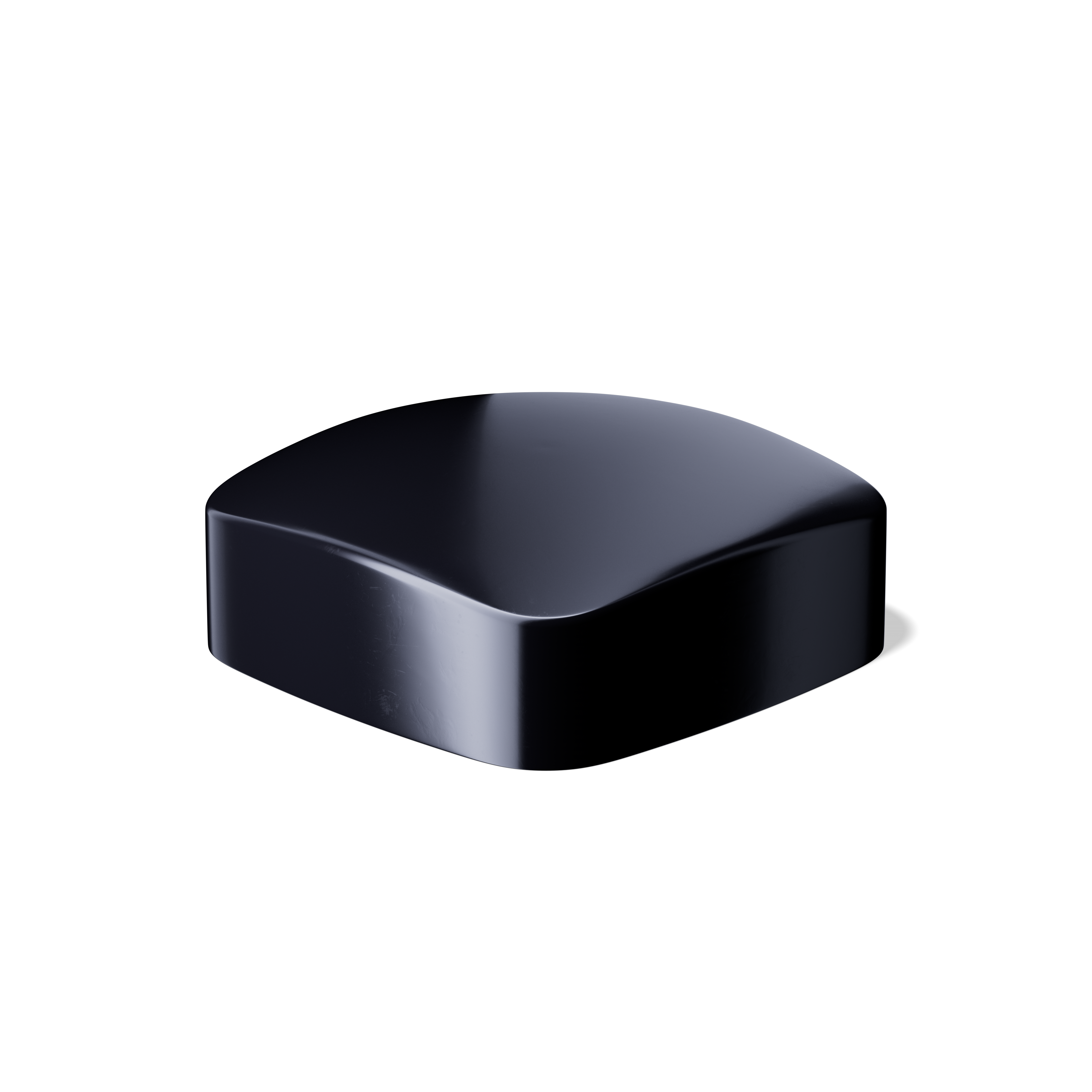 Lid Classic 54 special, PP, black, glossy, white inlay (Alhena 50)