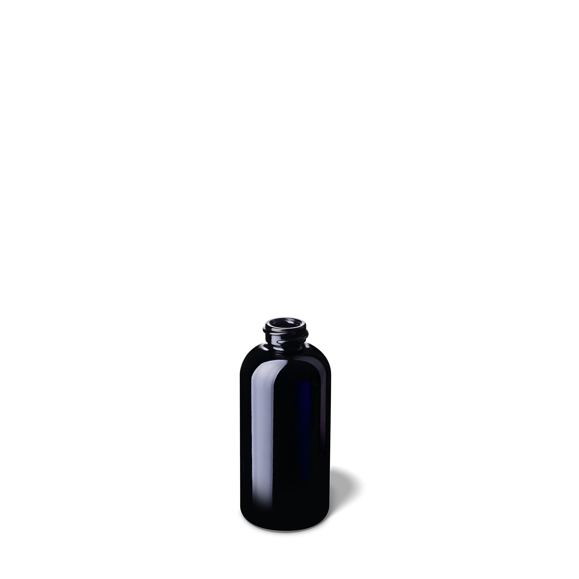 Cosmetic bottle Capella 30ml, 18/400, anti rotation nocks, Miron