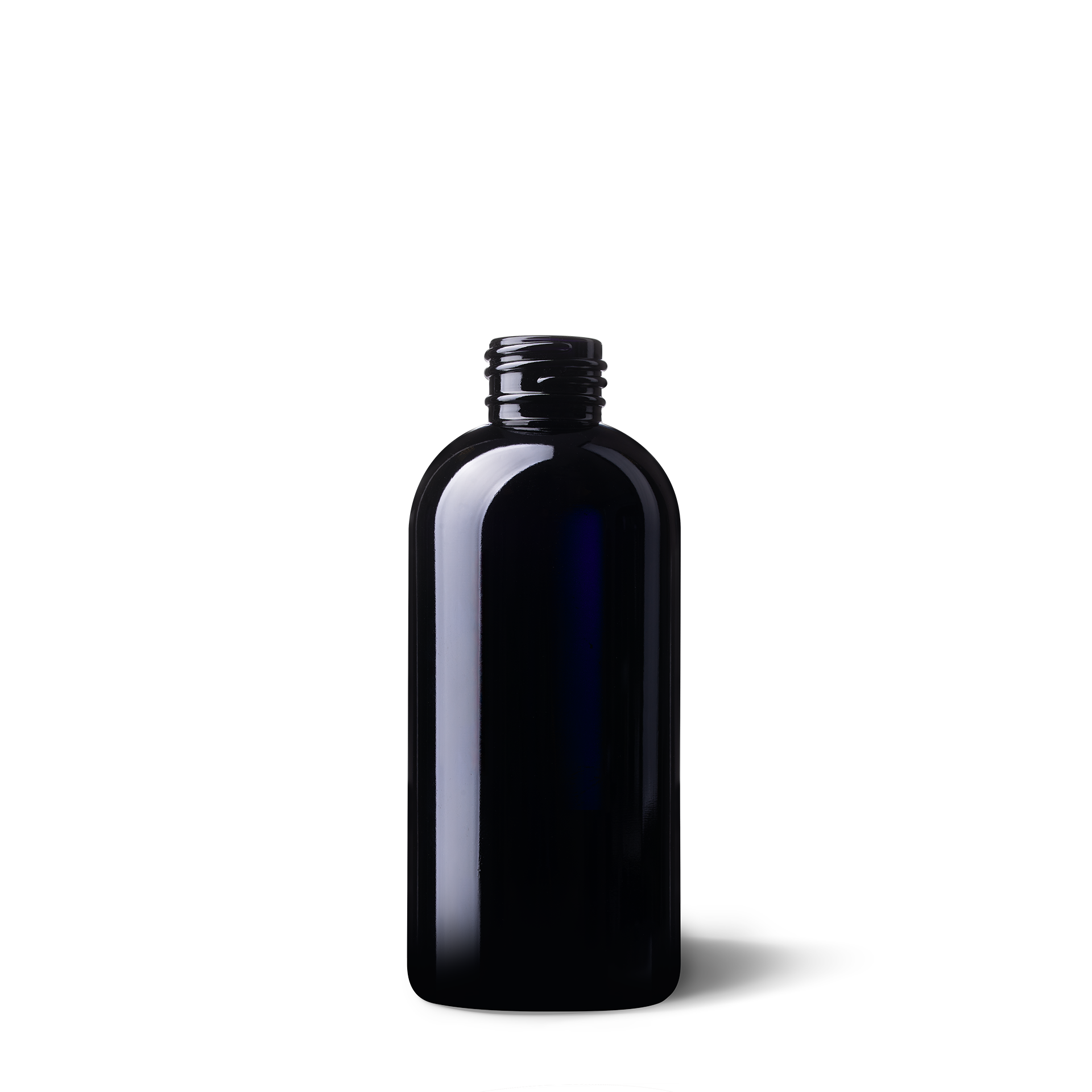Cosmetic bottle Capella 150ml, 24/410, anti rotation nocks, Miron