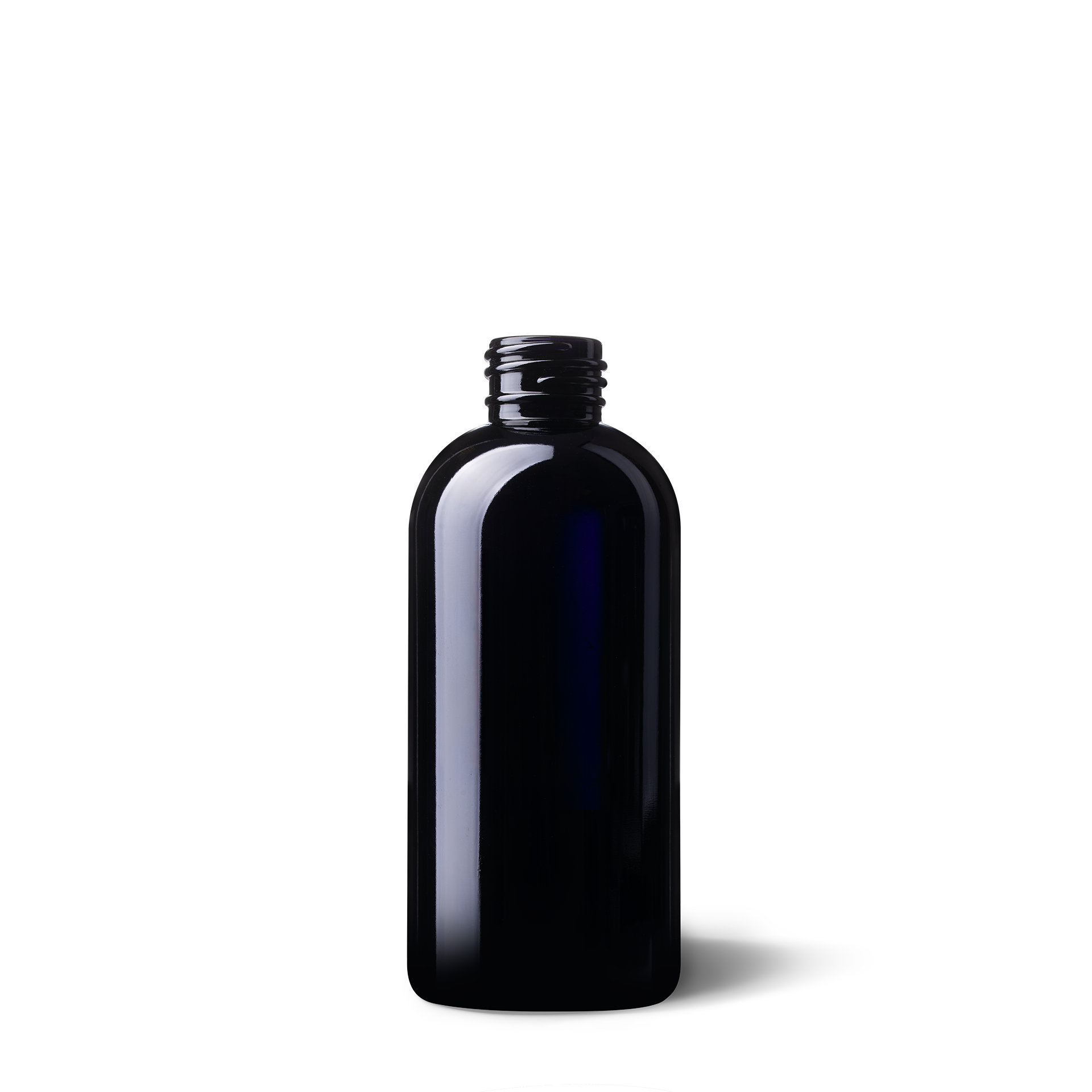 Cosmetic bottle Capella 150ml, 24/410, anti rotation nocks, Miron Cosmetic bottle Capella 150ml, 24/410, anti rotation nocks, Miron