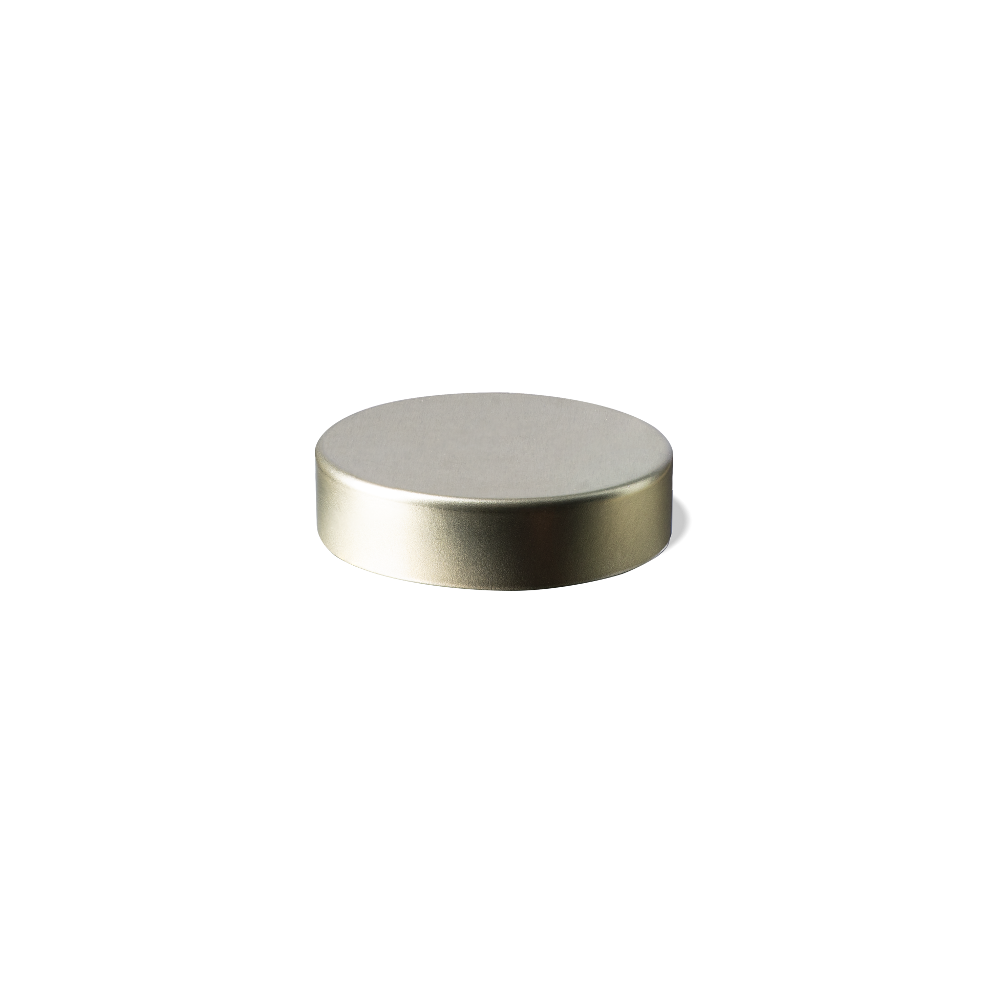 Screw cap Clio 500, 38/400, tinplate, gold, white inlay (Juniper 100/120/Pallas 100)