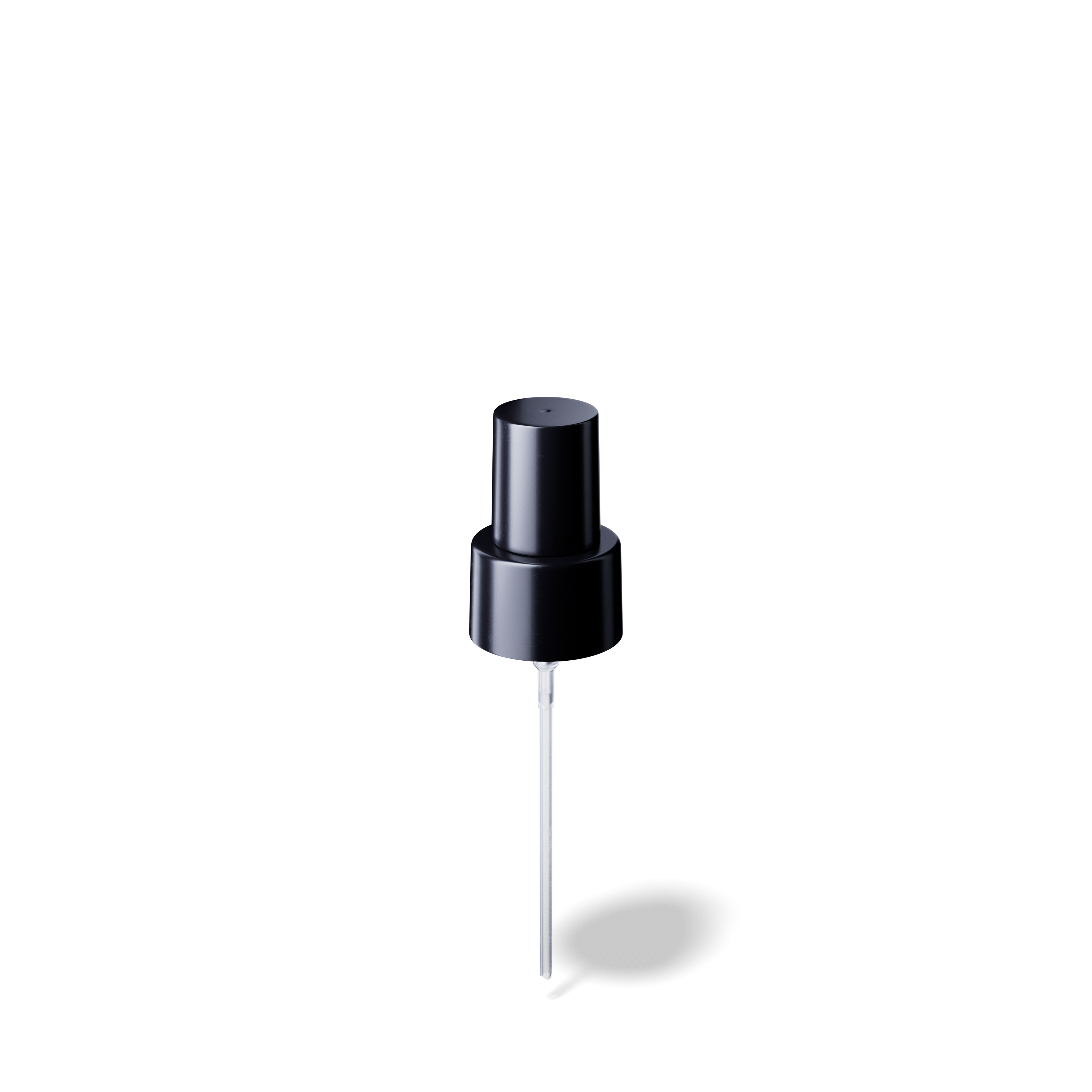 Mist sprayer Sinfonia, 24/410, PP, black, glossy, dose 0.19ml, black overcap (Virgo 50)