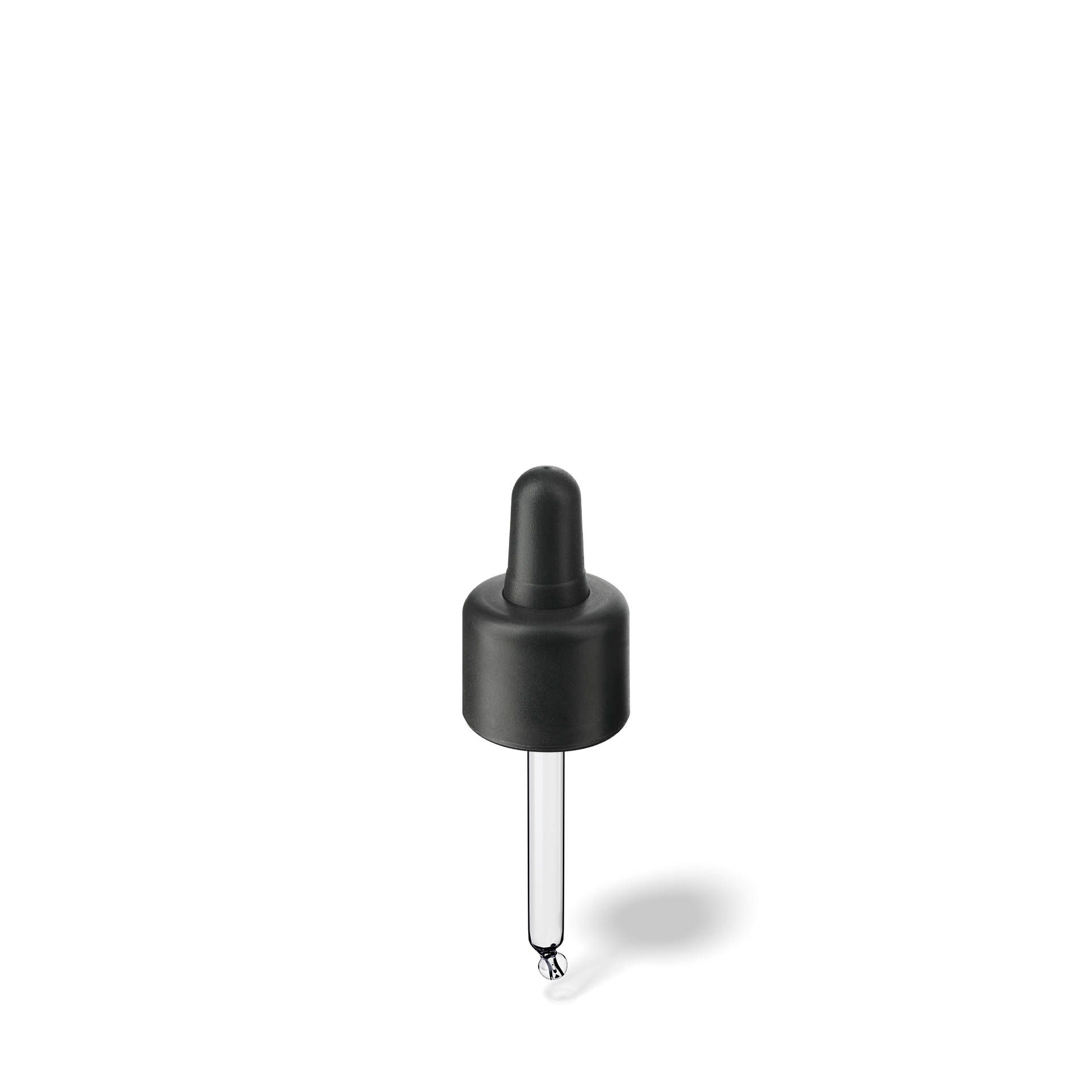 Pipette D06 black smooth, D18, TE-b, Bulb TPEs-b 0.7, Tip bent ball 1.0, ORI10-63/GING10 Pipette D06 black smooth, D18, TE-b, Bulb TPEs-b 0.7, Tip bent ball 1.0, ORI10-63/GING10