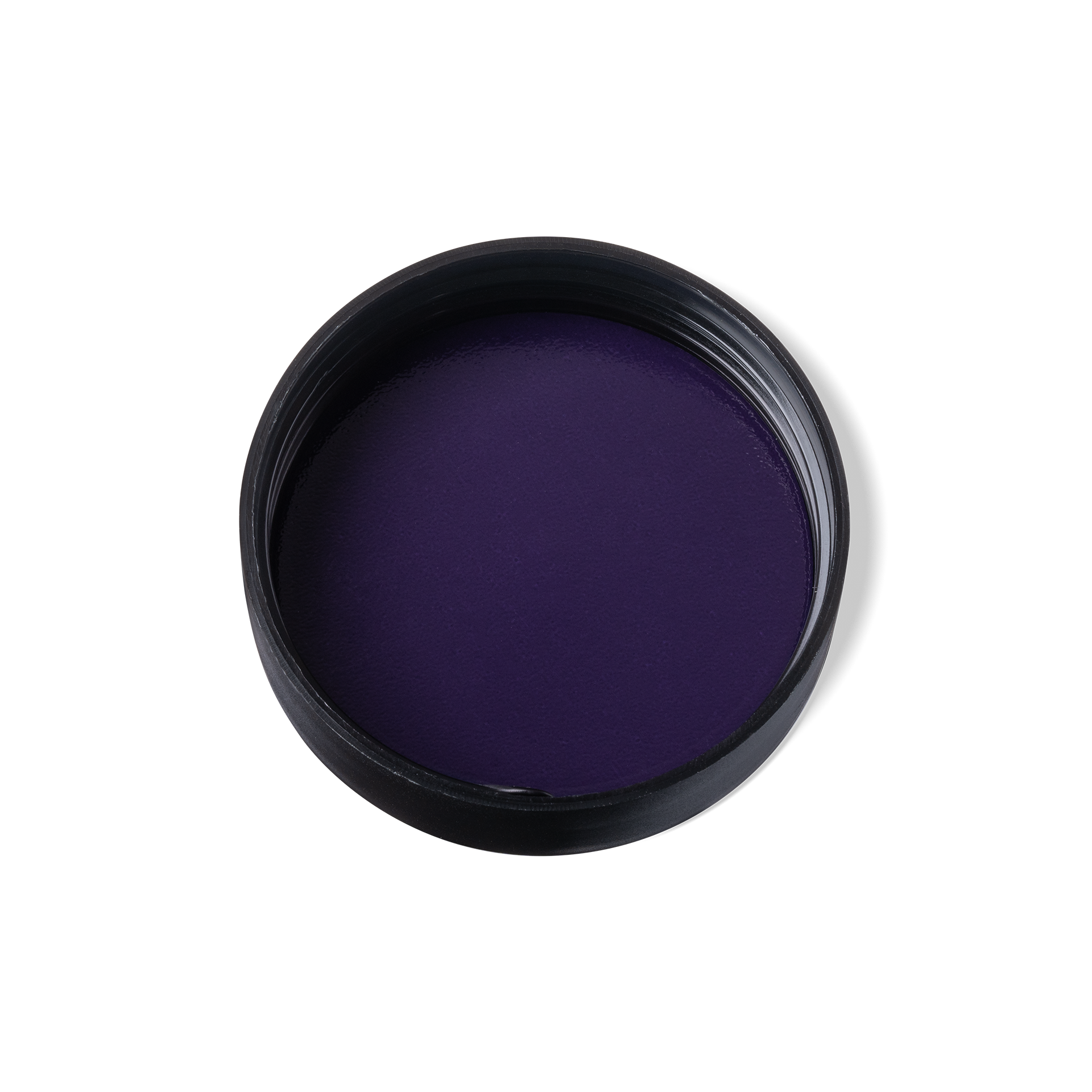 Lid Modern 52 special, PP, black, matte, violet Phan inlay (Mira 30/50)