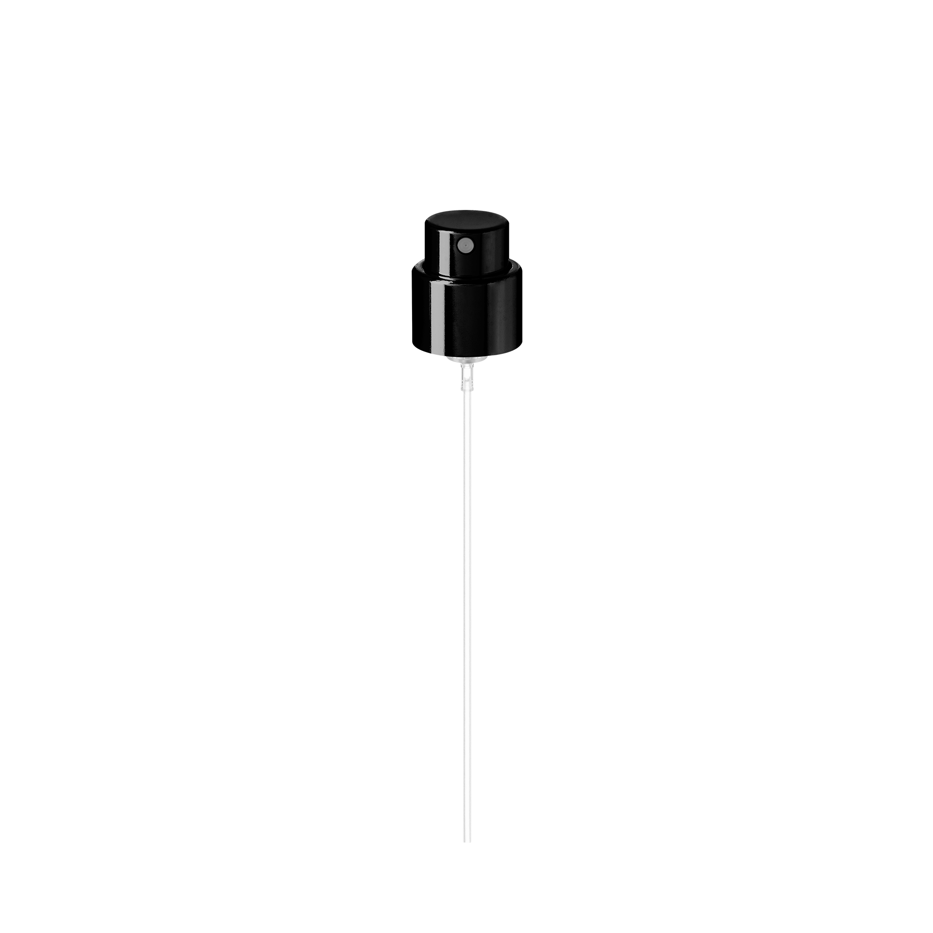 Spray cap VP4 18/400, aluminum, glossy black, dose 0.07ml (Mira 30)