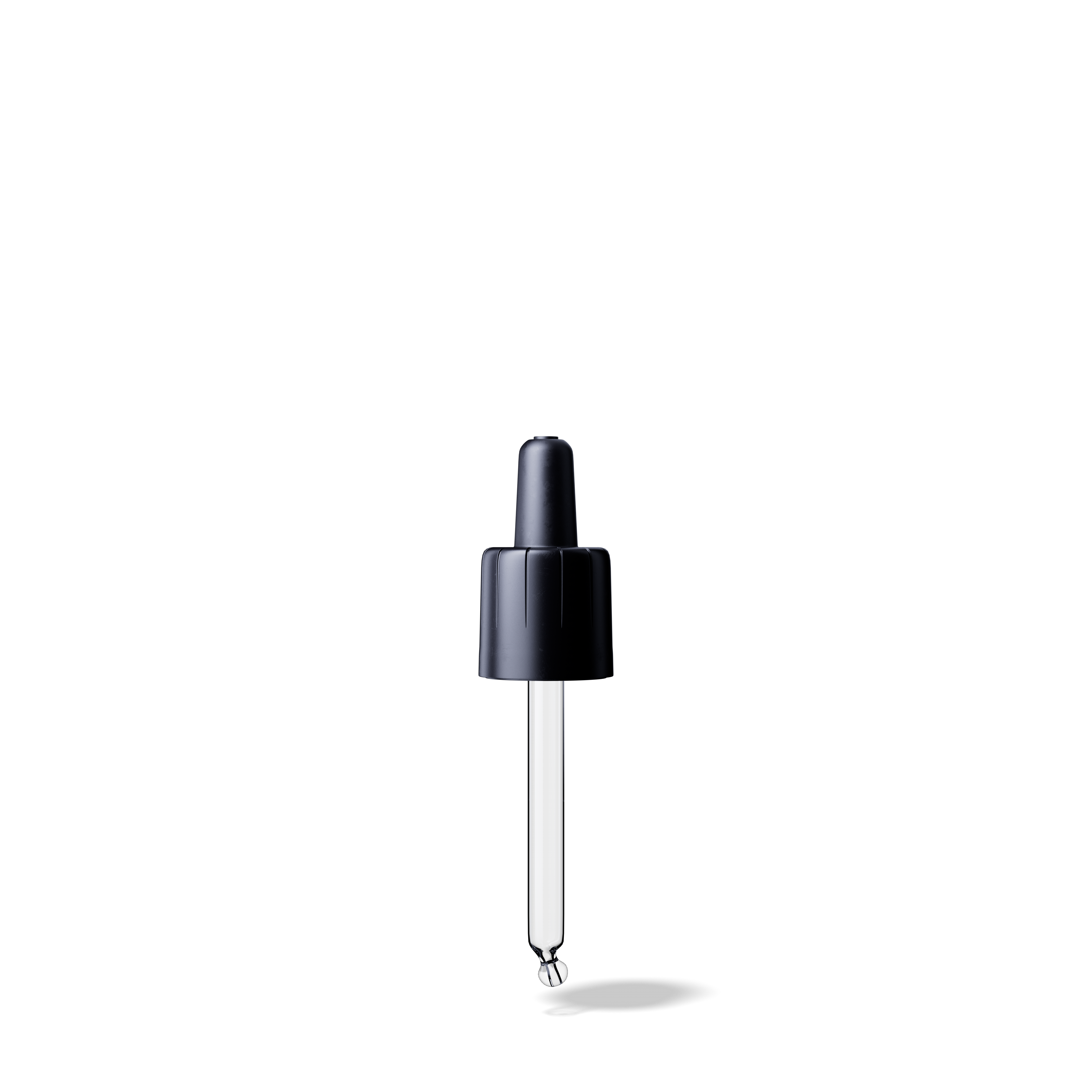 Pipette child-tamper evident DIN18, II, black, bulb TPE, dose 0.7ml, bent ball tip (Orion 20)   