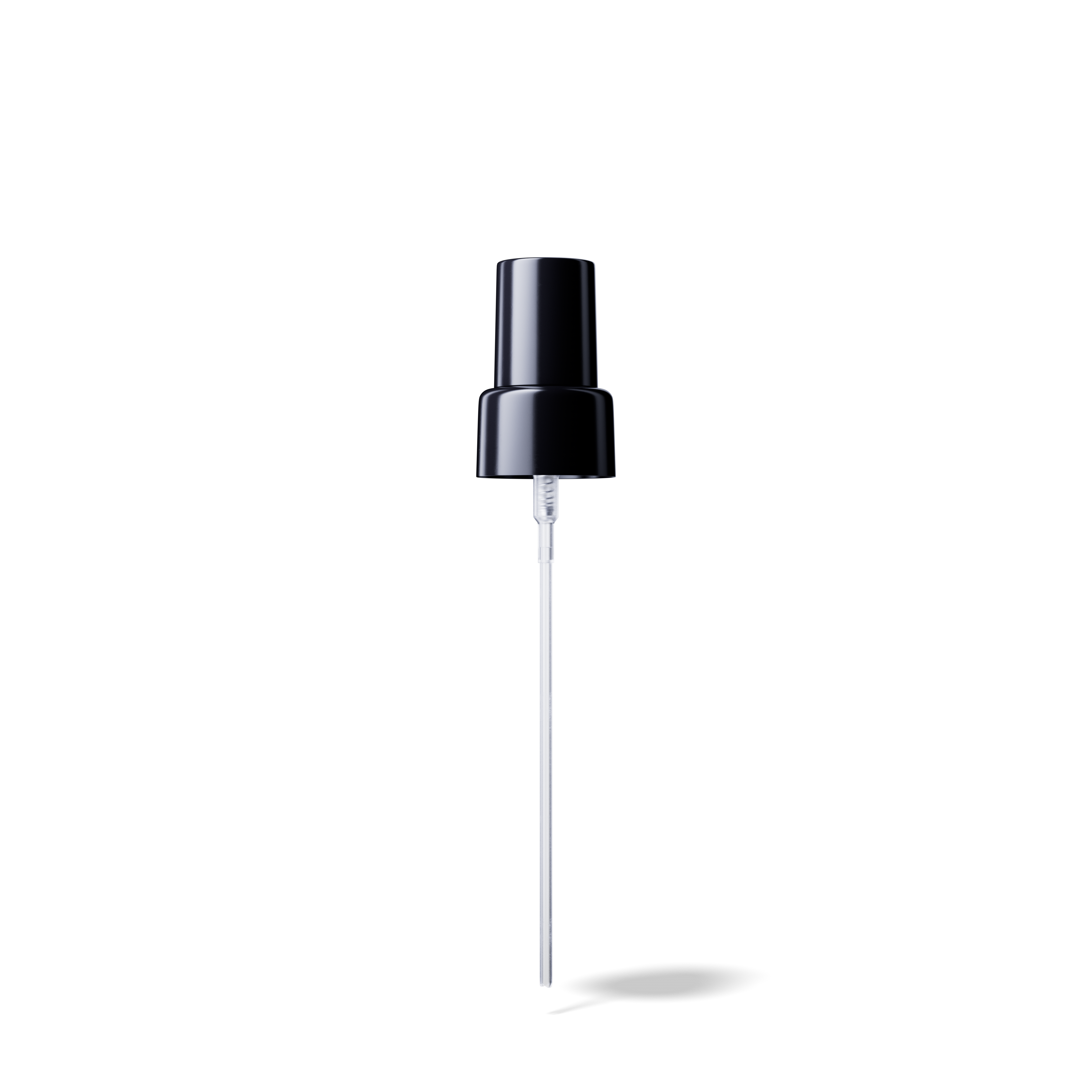 Mist sprayer Sinfonia, 22/410, PP, black, glossy finish, dose 0.10ml, black overcap (Mira 50)