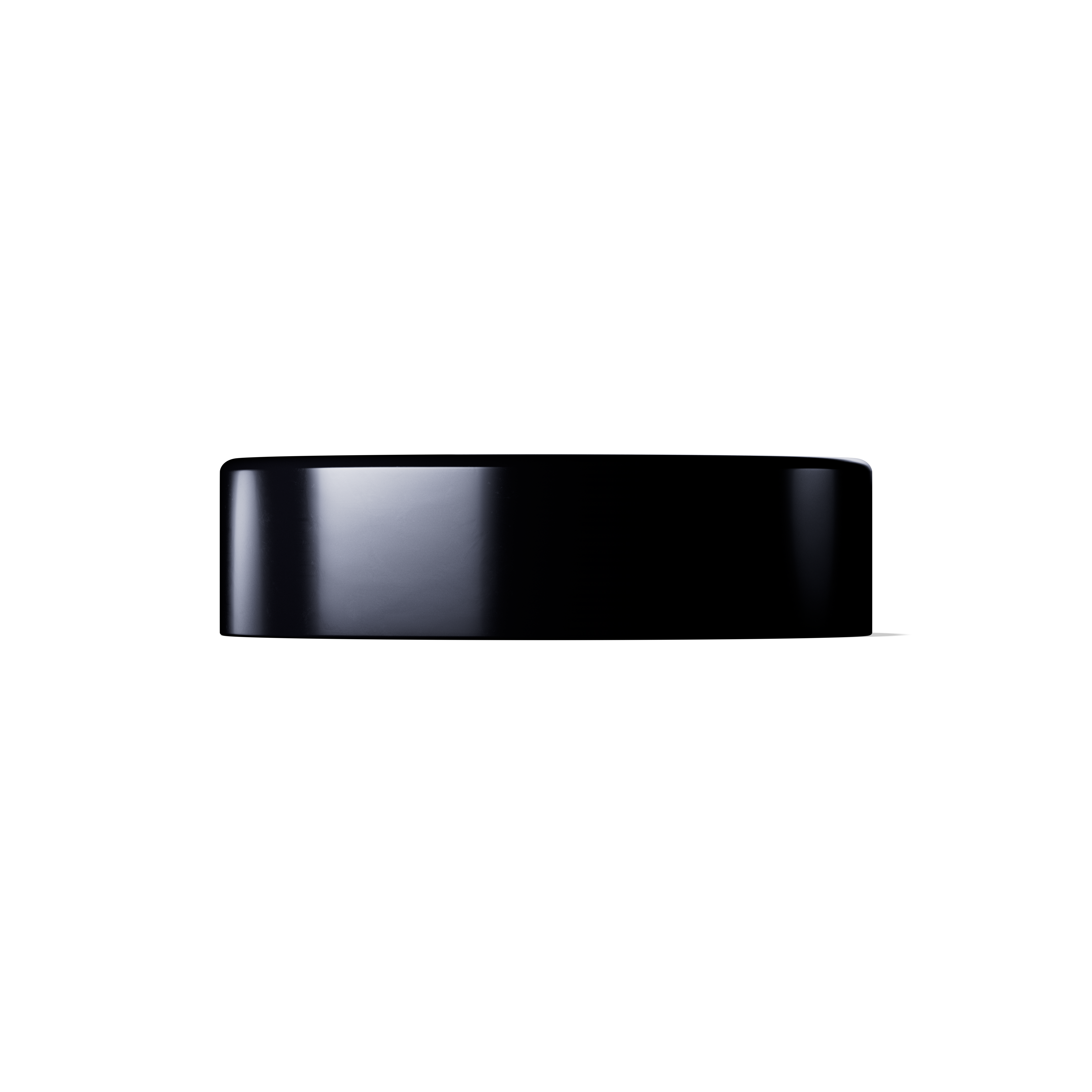 Lid child-resistant Modern 64 special, PP, black, glossy finish, violet Phan inlay (Eris 120)