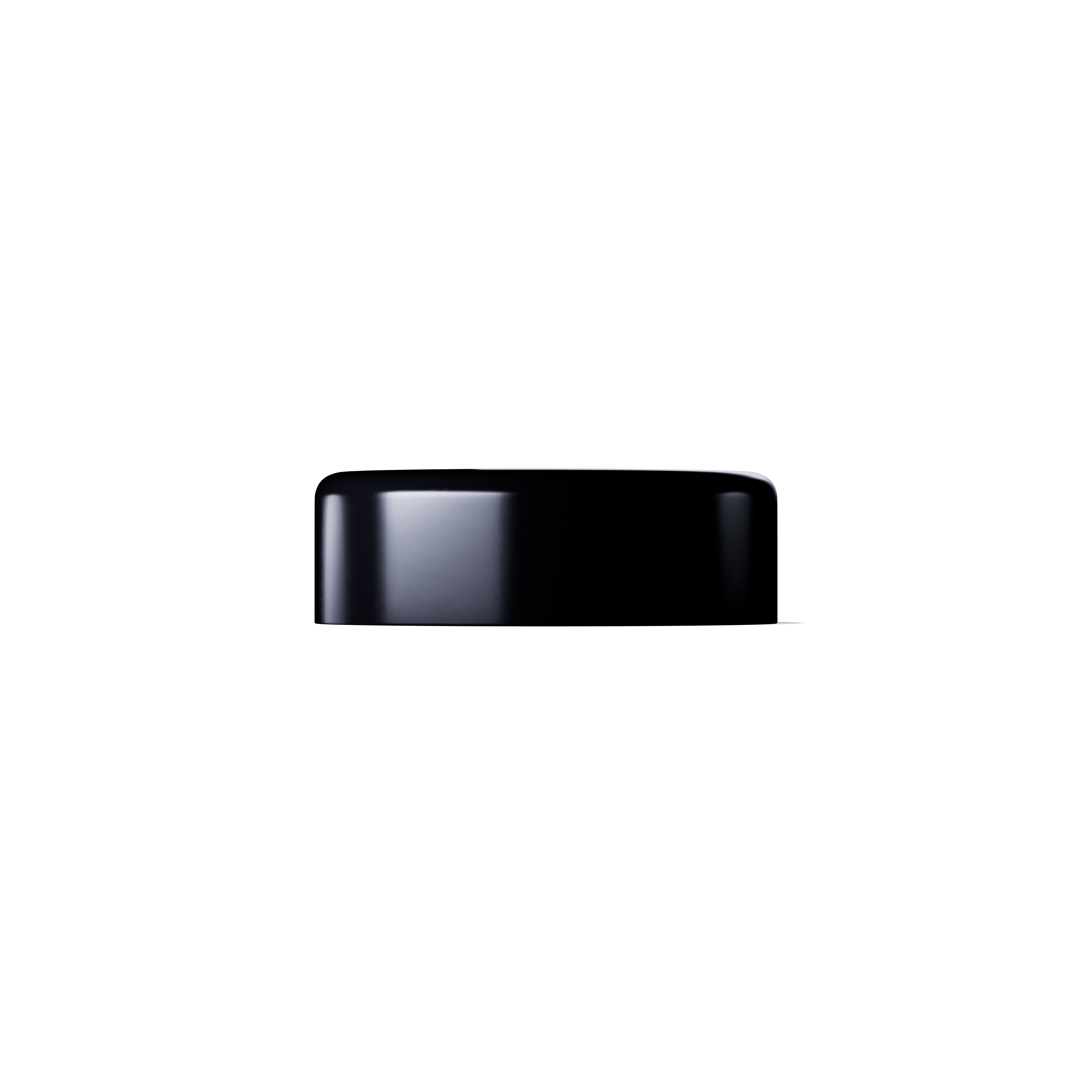 Lid Modern 49 special, UREA, black, semi-glossy finish, violet Phan inlay (Ceres 50)