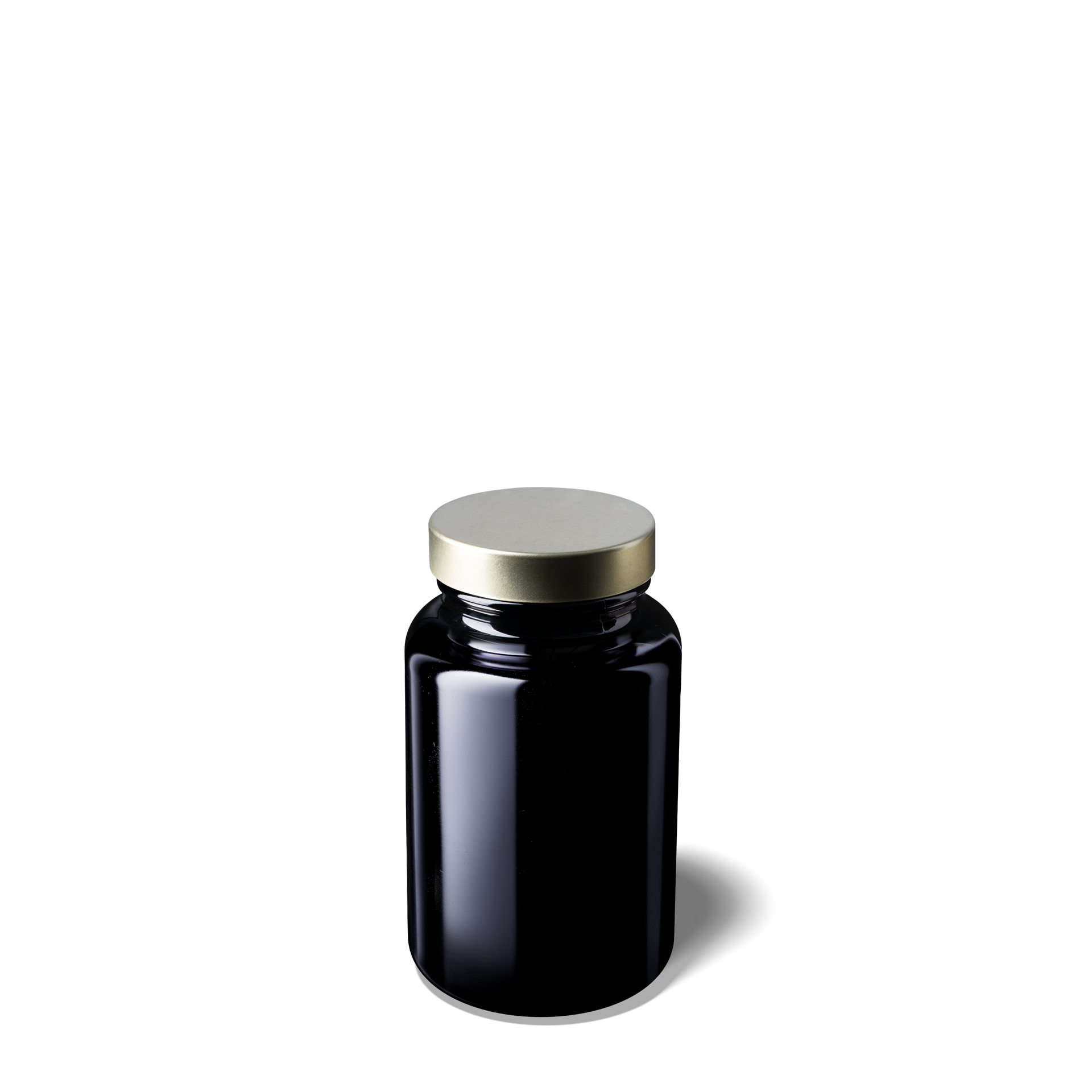 Screw cap Clio 500, 45/400, tinplate, gold, white inlay (Juniper 150/200/250/Pallas 150)