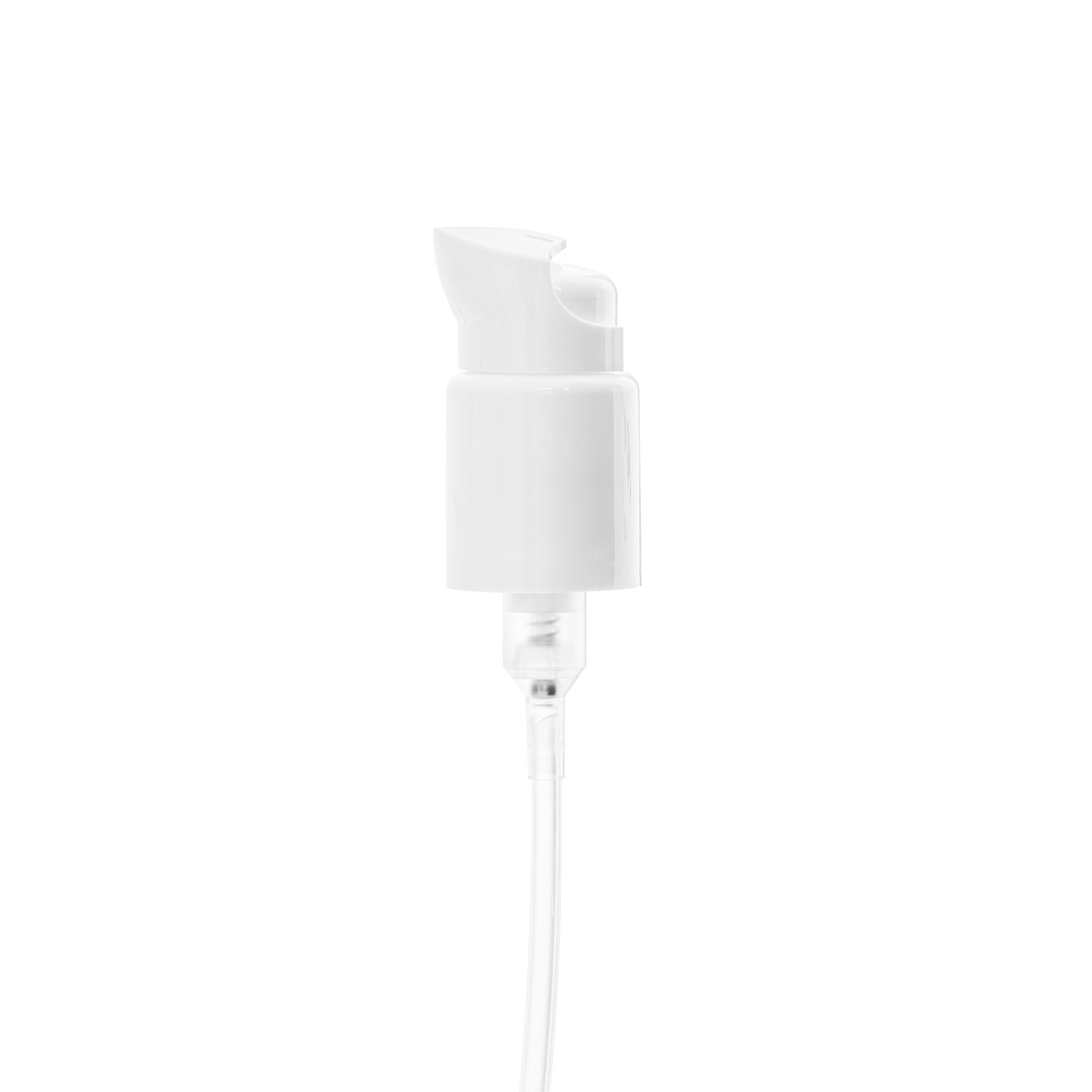 Lotion pump Metropolitan 24/410, PP, white, dose 0.50ml, security clip (Virgo 100)