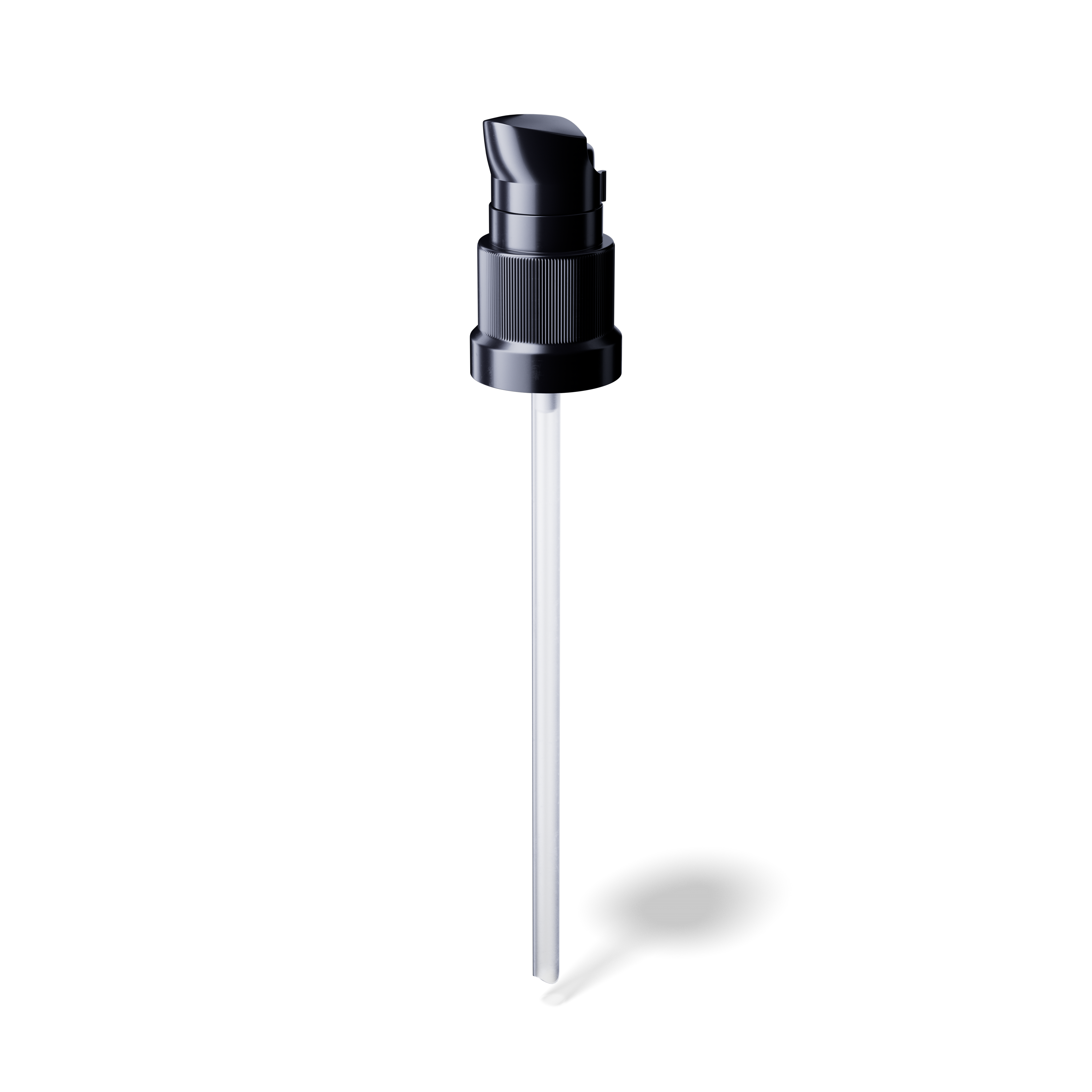 Lotion pump Metropolitan DIN18, PP, black, dose 0.15ml, black security clip (Orion 100) Lotion pump Metropolitan DIN18, PP, black, dose 0.15ml, black security clip (Orion 100)