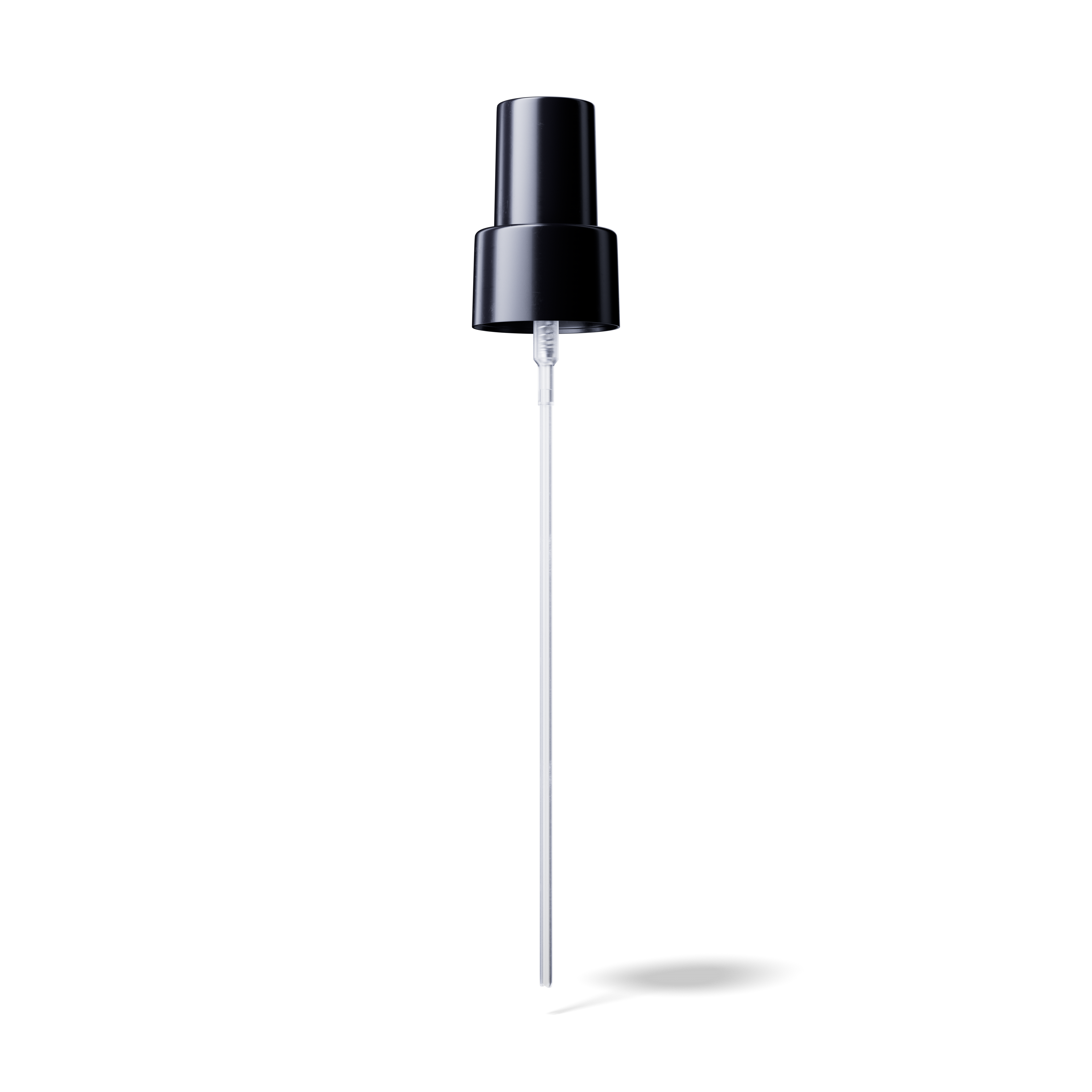 Mist sprayer Sinfonia, 24/410, PP, black, glossy, dose 0.19ml, black overcap (Virgo/Draco200)