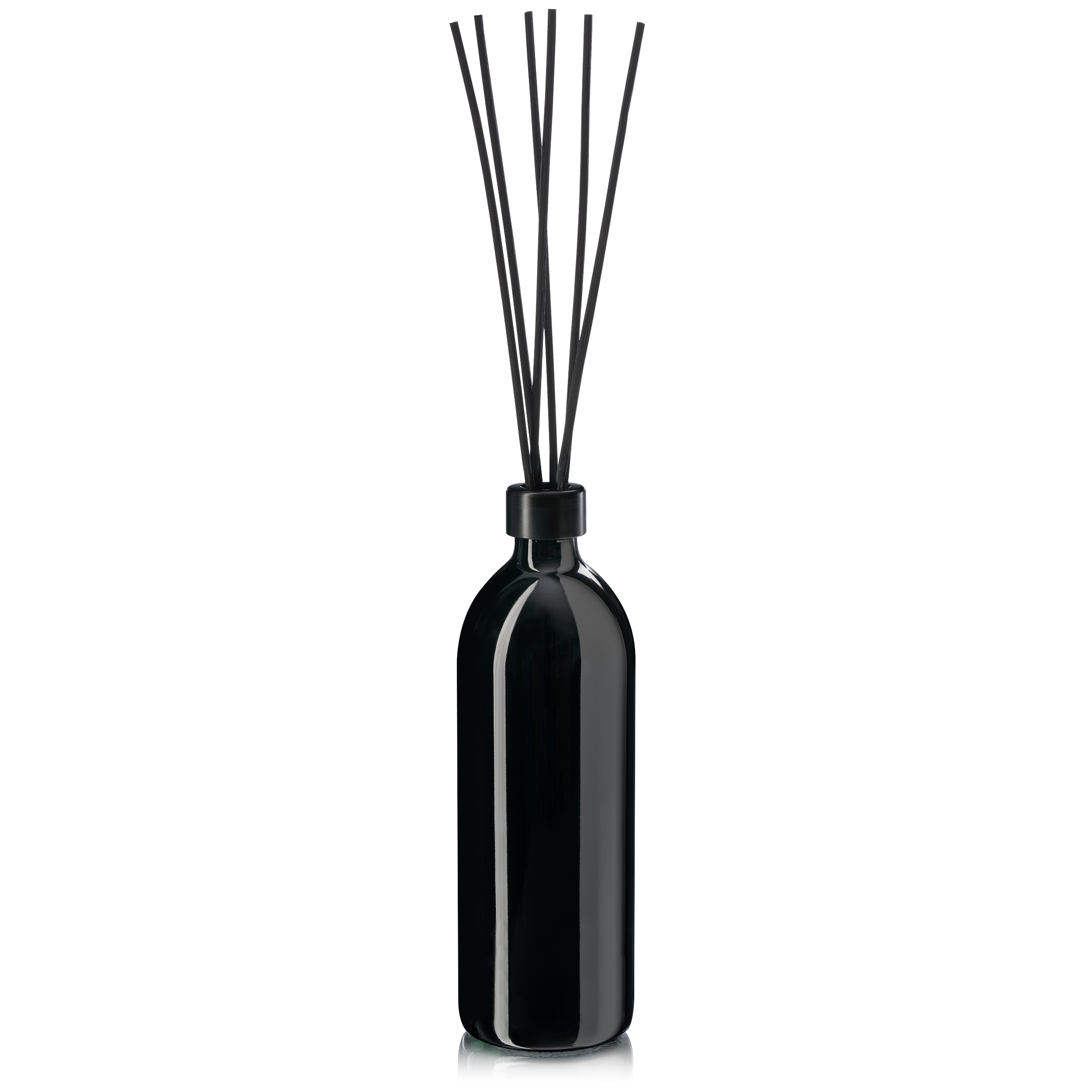Diffuser sticks, rattan, black matte Type B, 3.5mm thick, 400mm, packed in bundles of 6 pieces