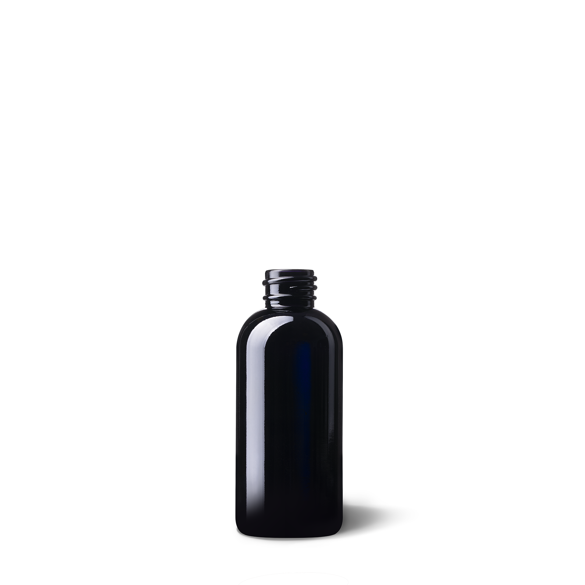 Cosmetic bottle Capella 60ml, 20/410, anti rotation nocks, Miron